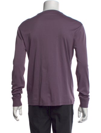 Ralph Lauren Purple Label Crew Neck Long Sleeve Henley