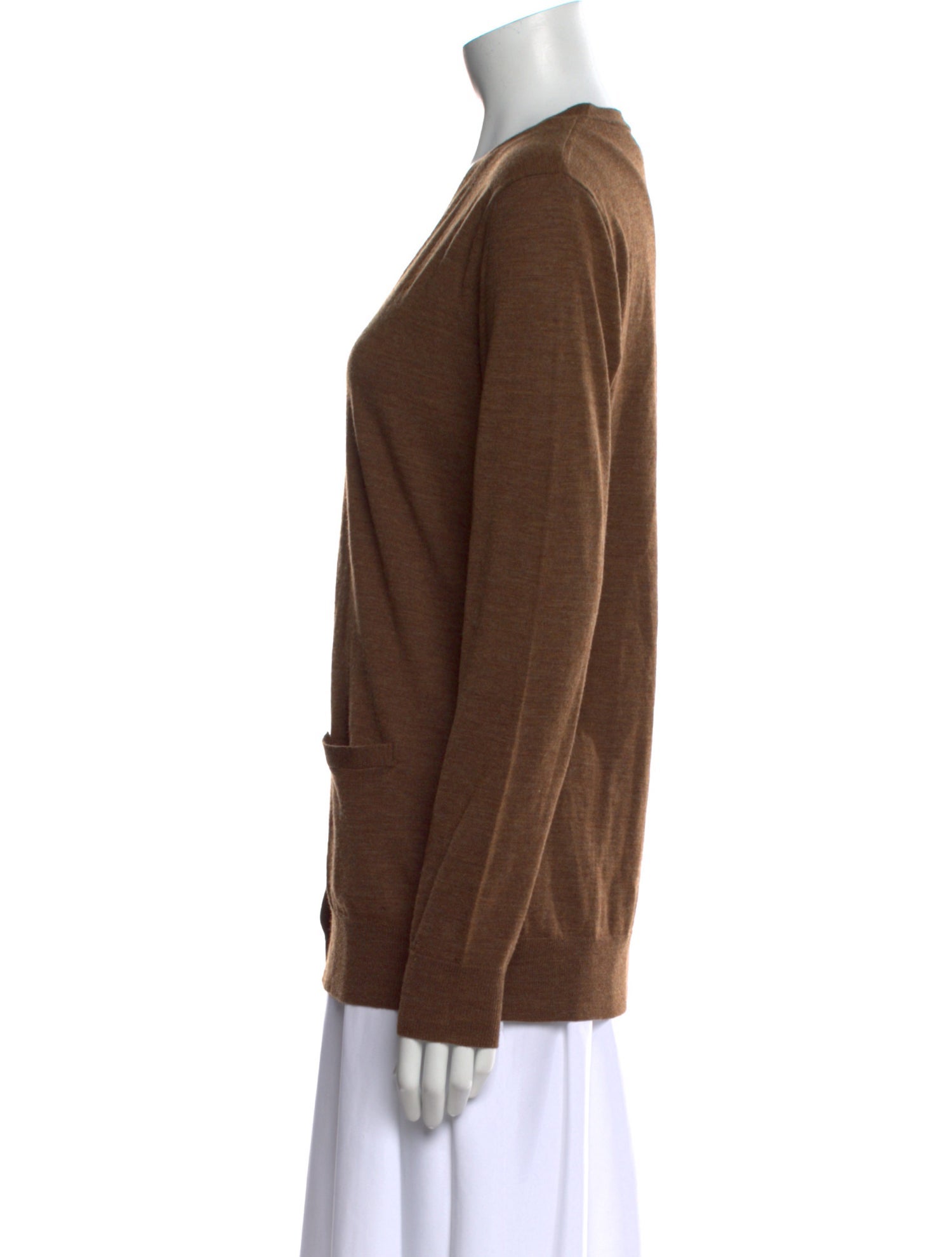 Ralph Lauren Purple Label Merino Wool V-Neck Sweater