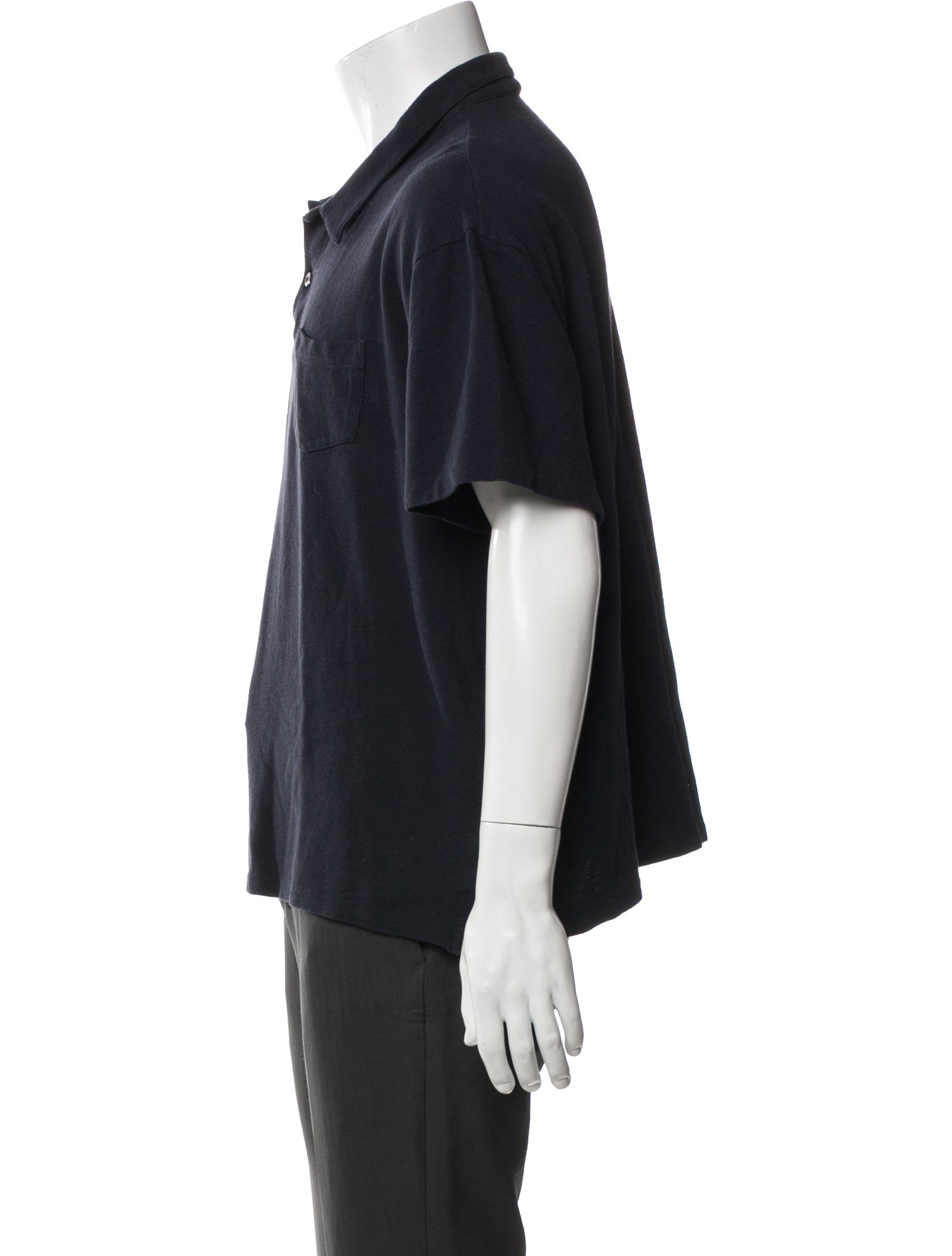 Ralph Lauren Purple Label Crew Neck Short Sleeve Polo Shirt