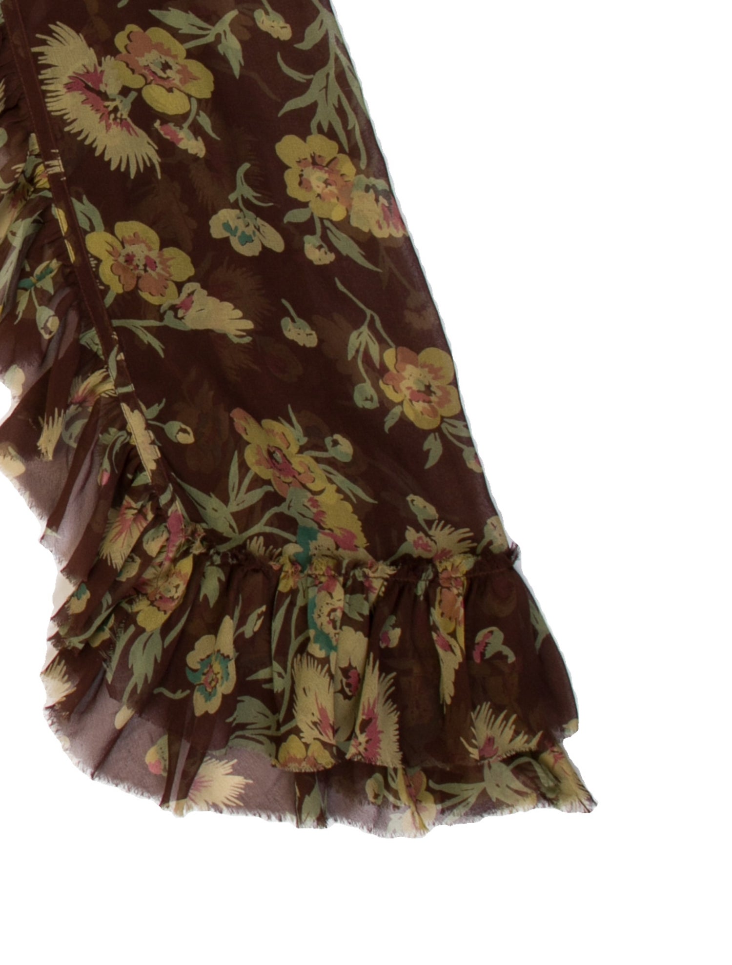 Ralph Lauren Purple Label Silk Printed Scarf