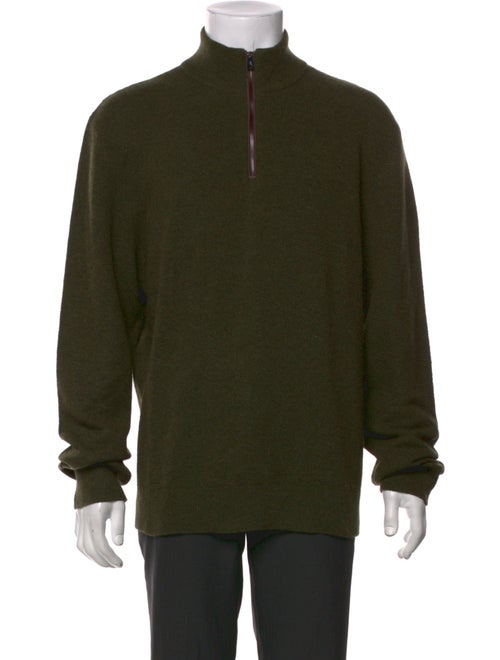 Ralph Lauren Purple Label Cashmere Mock Neck Pullover