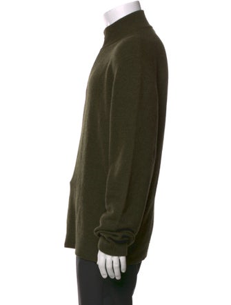 Ralph Lauren Purple Label Cashmere Mock Neck Pullover