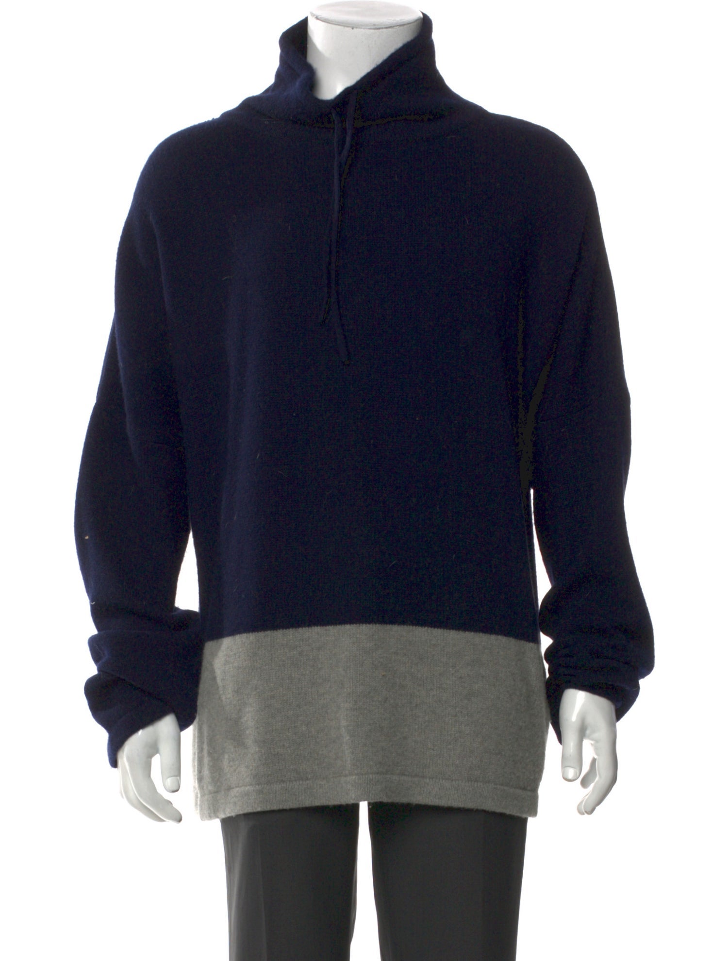 Ralph Lauren Purple Label Wool Mock Neck Polo Sweater