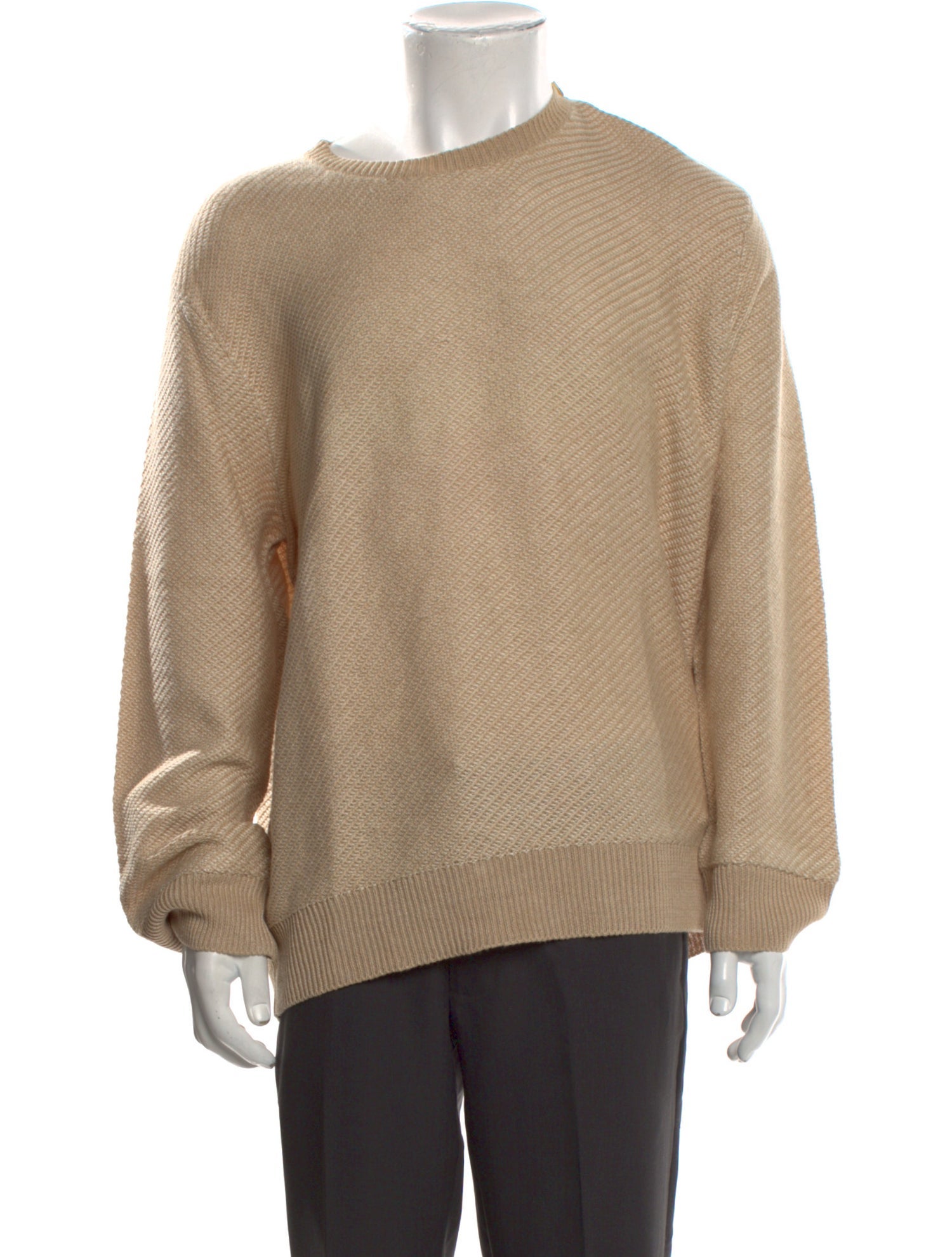 Ralph Lauren Purple Label Linen Crew Neck Pullover