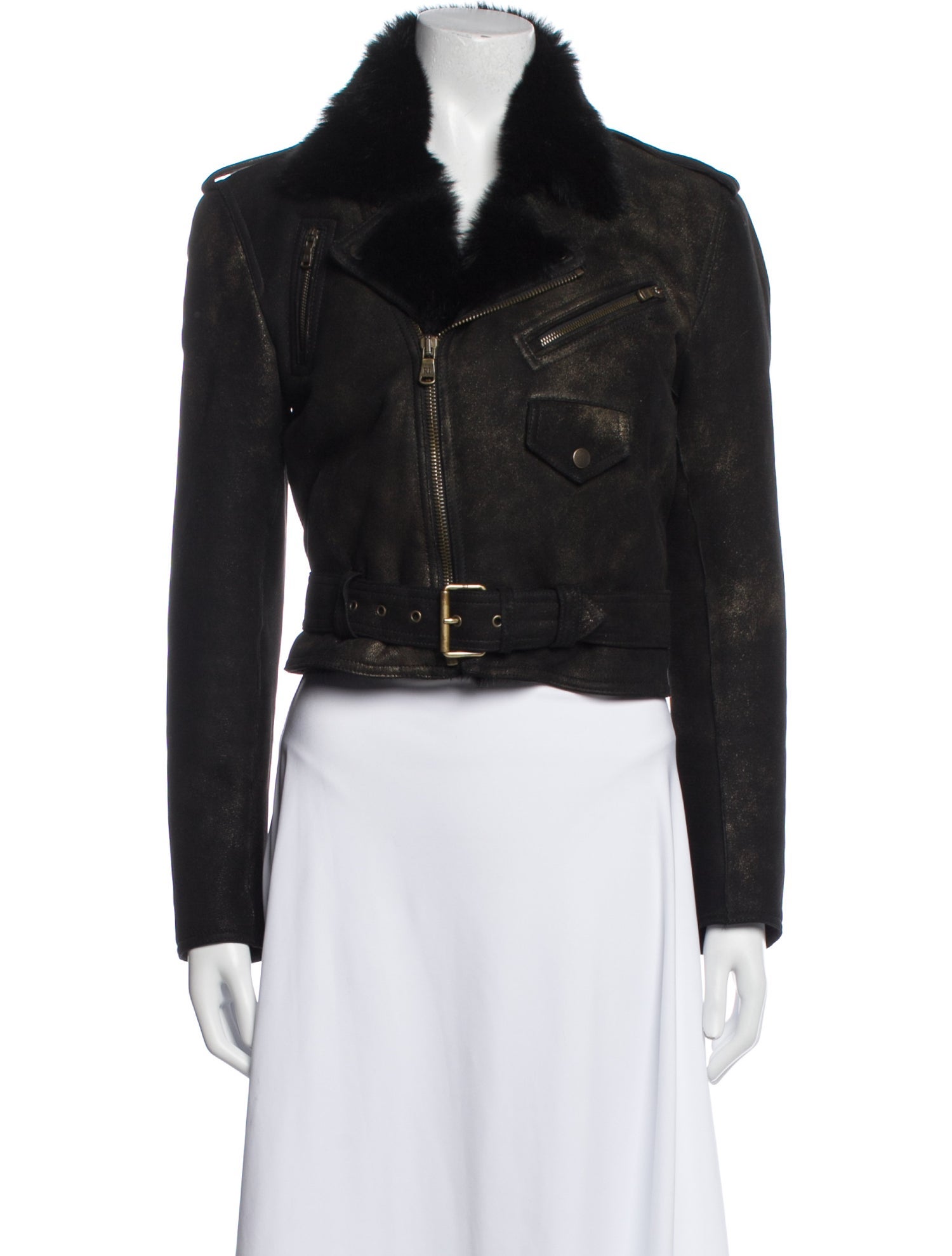 Ralph Lauren Collection Shearling Fur Jacket