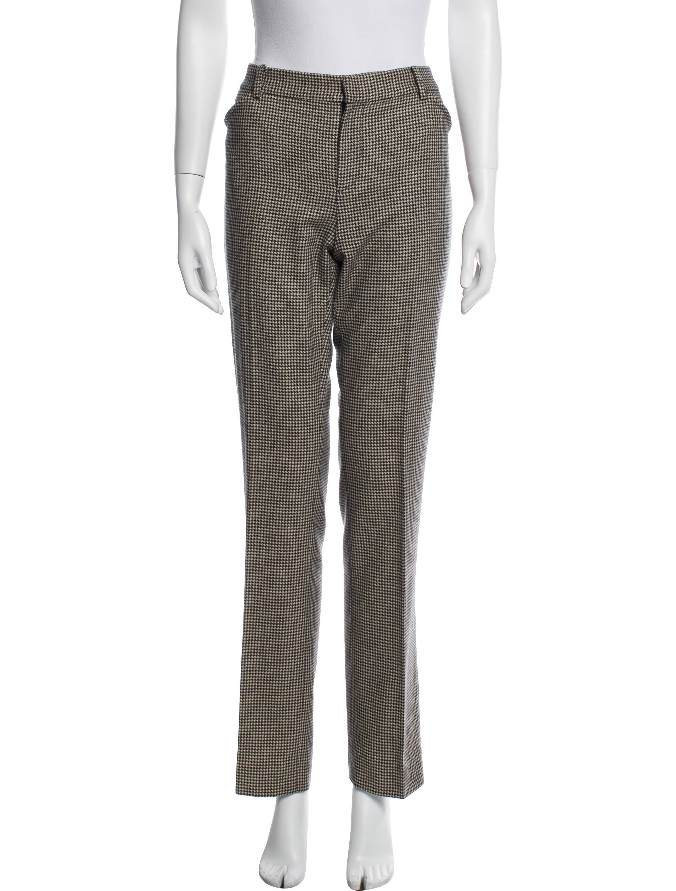 Ralph Lauren Purple Label Cashmere Straight Leg Pants