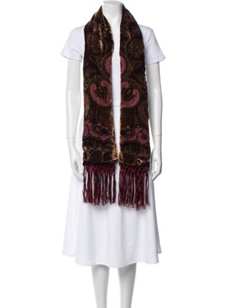 Ralph Lauren Purple Label Silk Printed Scarf