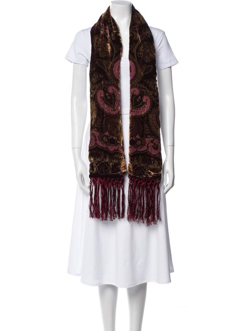 Ralph Lauren Purple Label Silk Printed Scarf