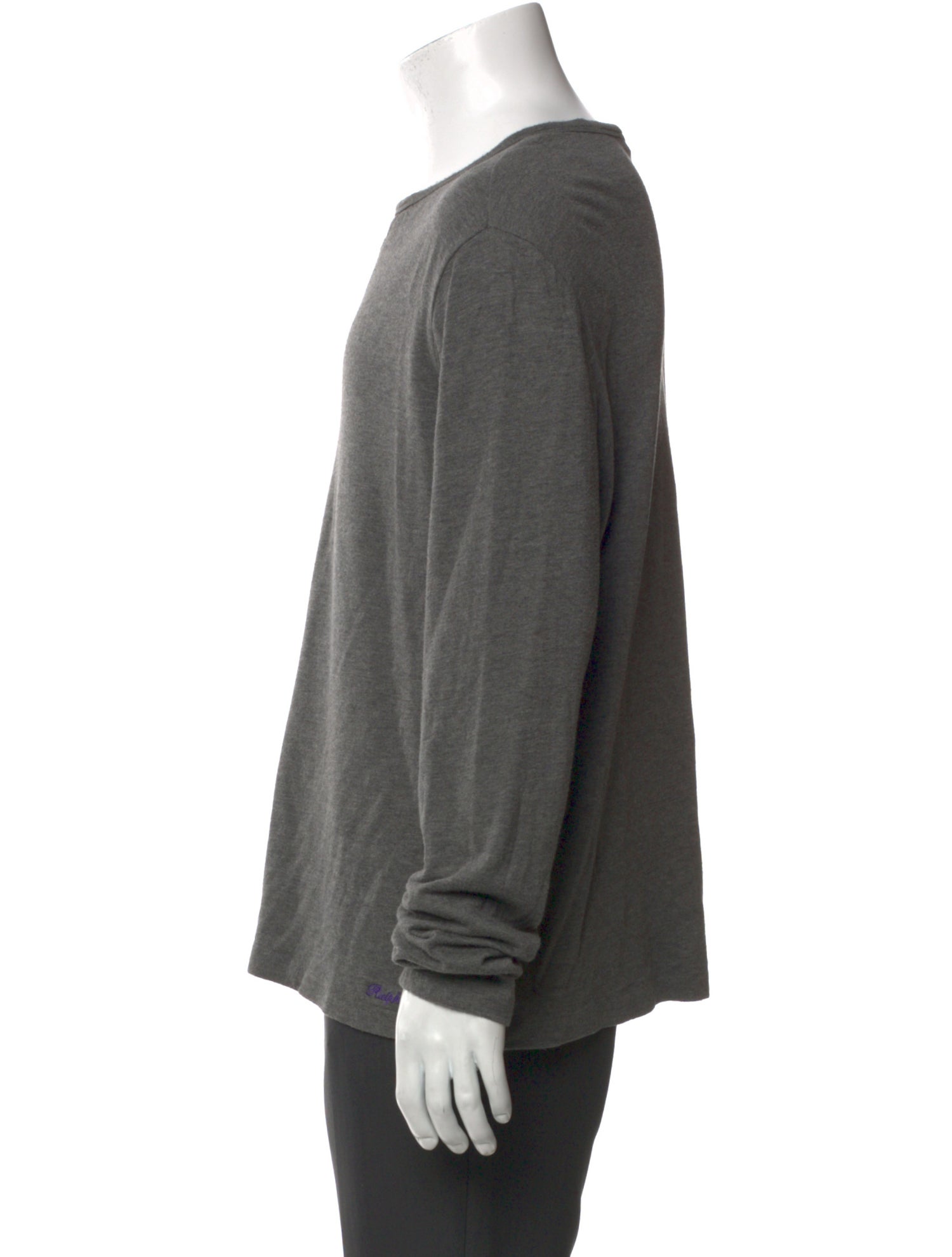 Ralph Lauren Purple Label Crew Neck Long Sleeve Sweatshirt