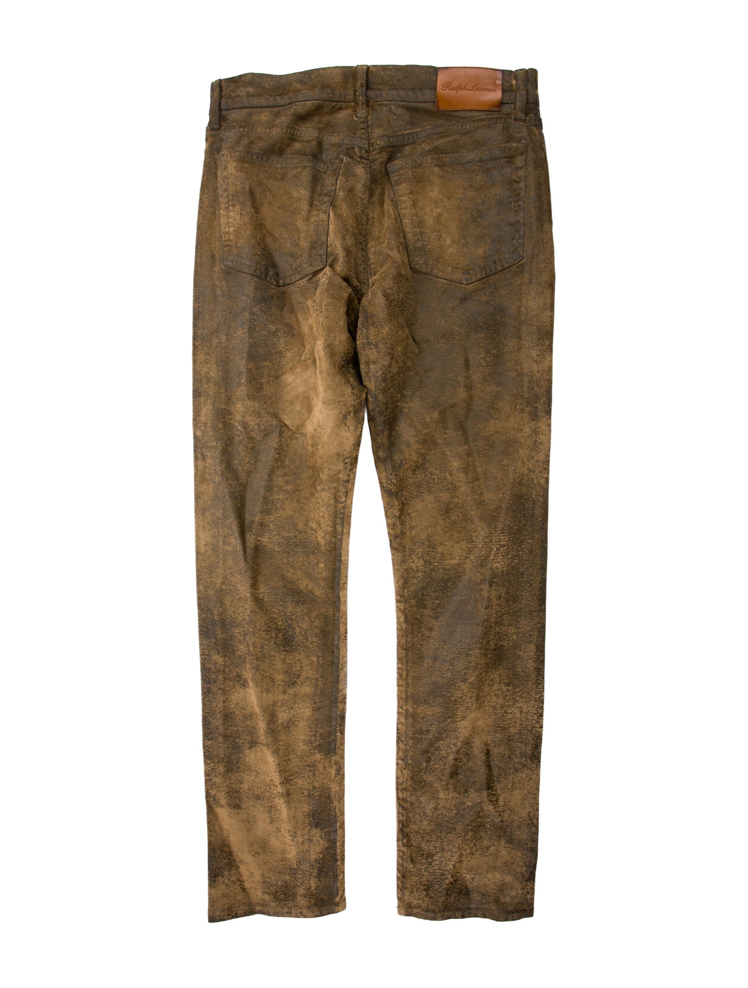 Ralph Lauren Purple Label Paisley Print Corduroy Pants