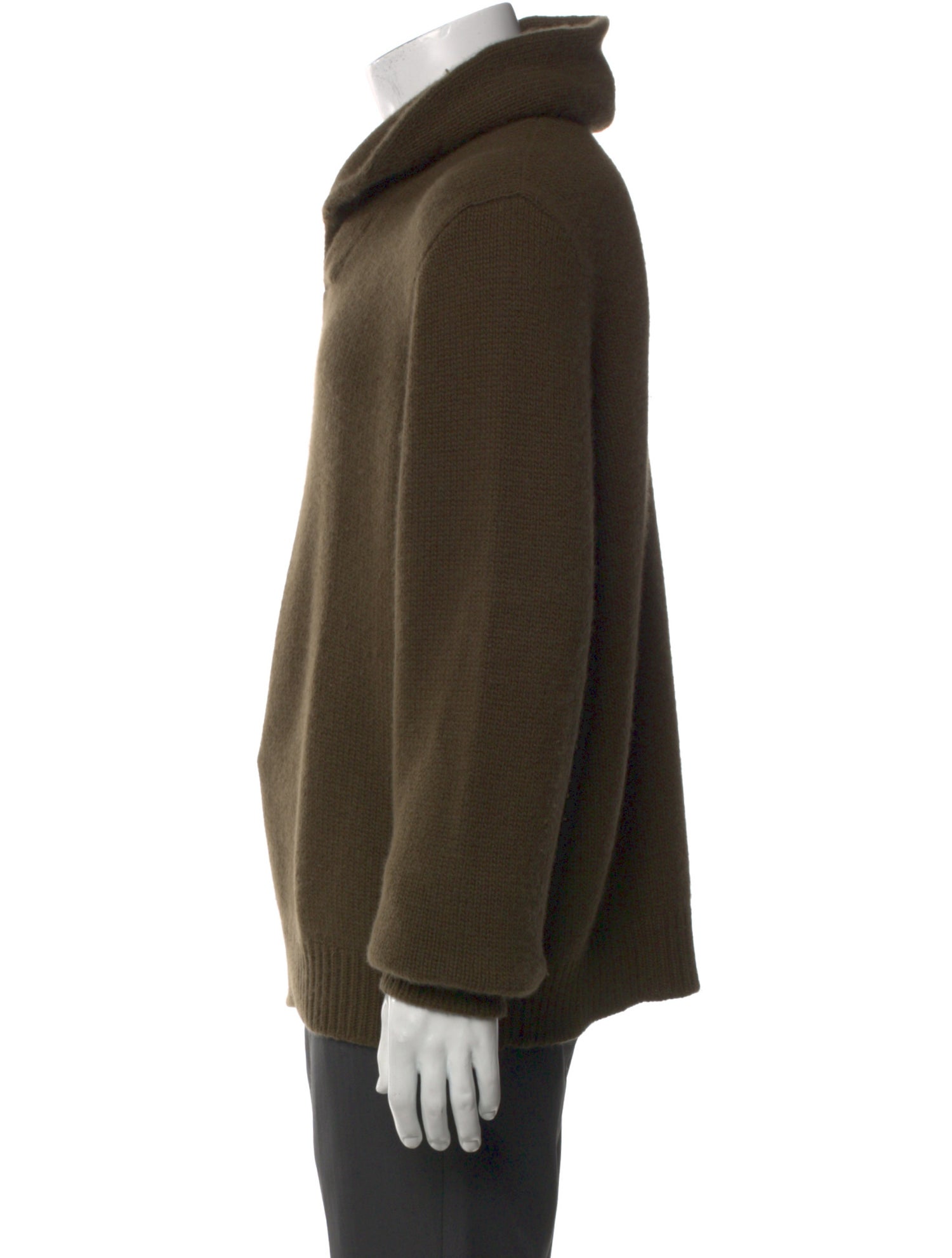 Ralph Lauren Purple Label Cashmere Mock Neck Pullover