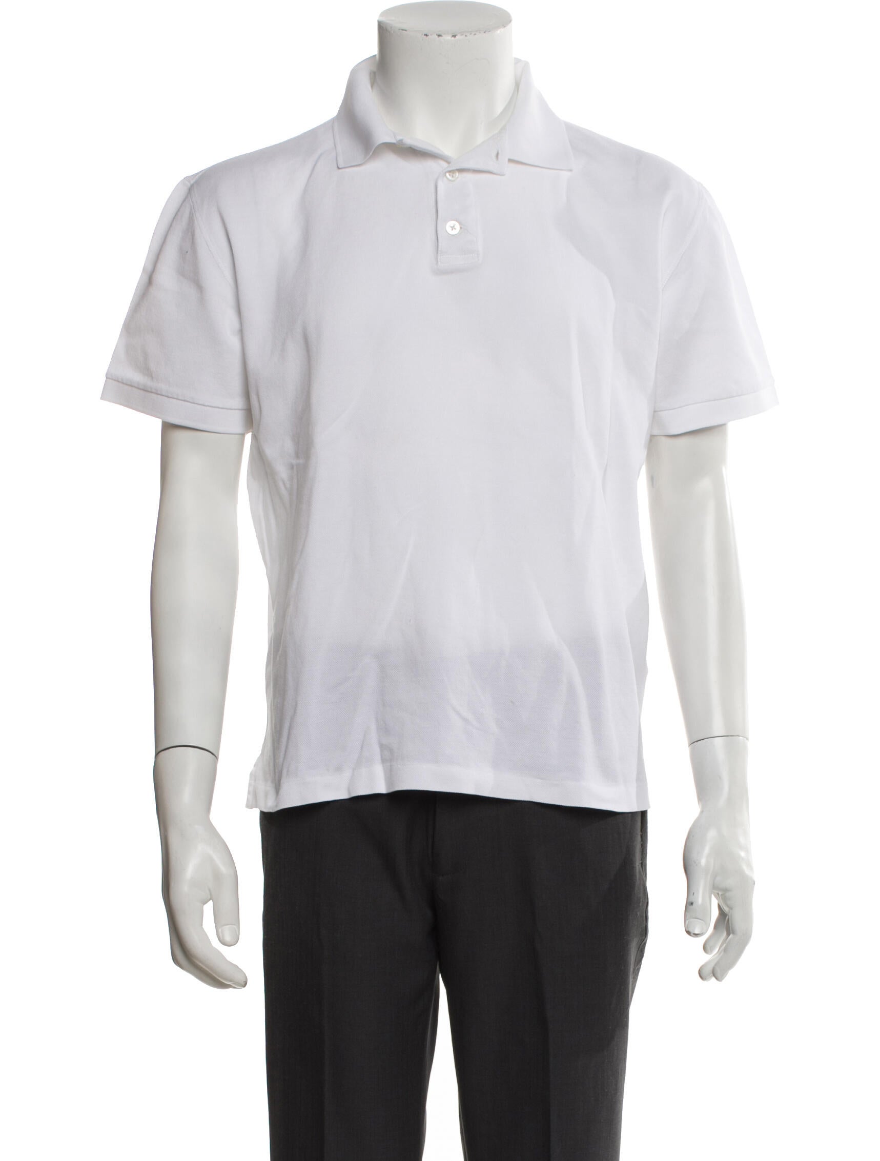 Ralph Lauren Purple Label Crew Neck Short Sleeve Polo Shirt