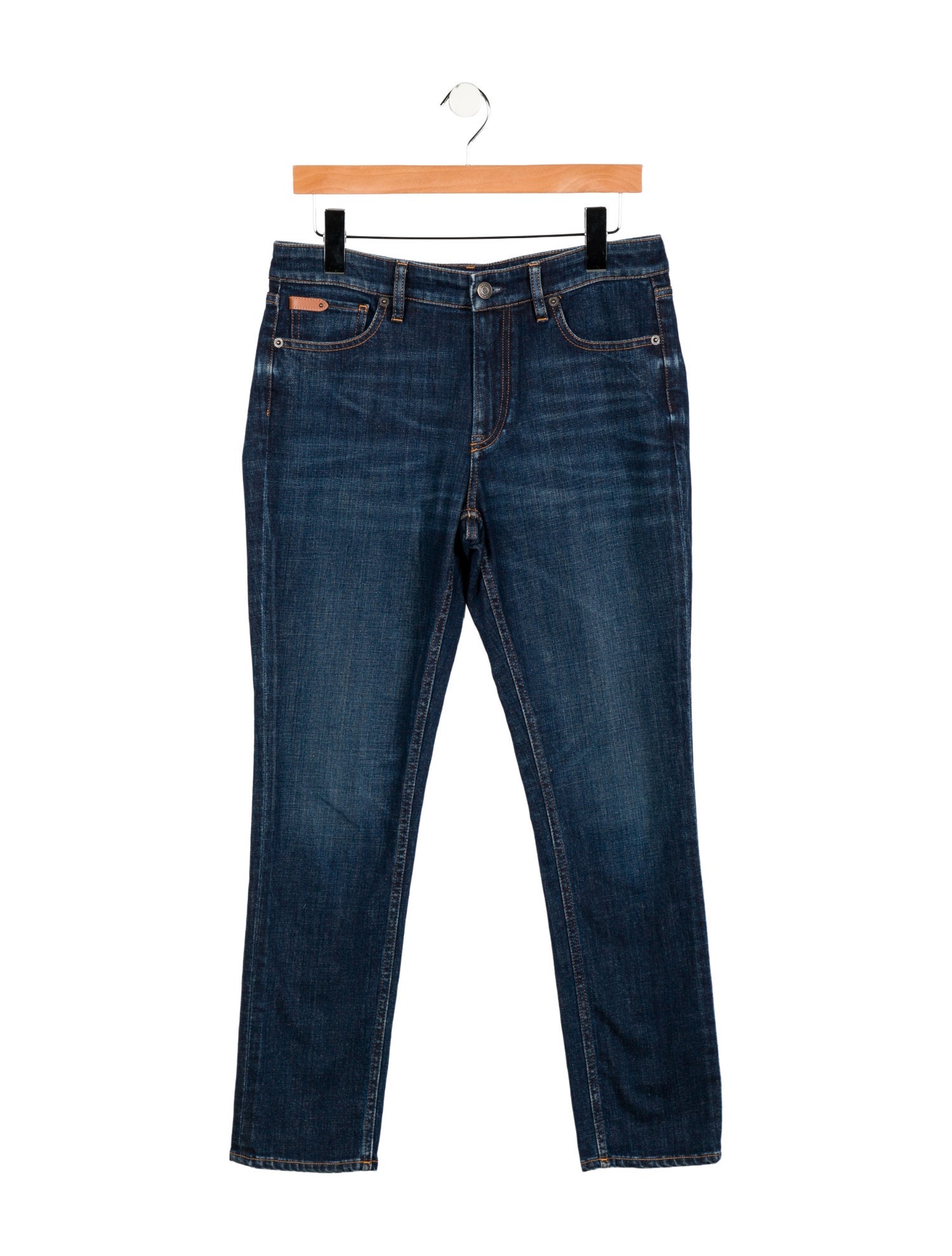 Ralph Lauren Collection Mid-Rise Skinny Leg Jeans