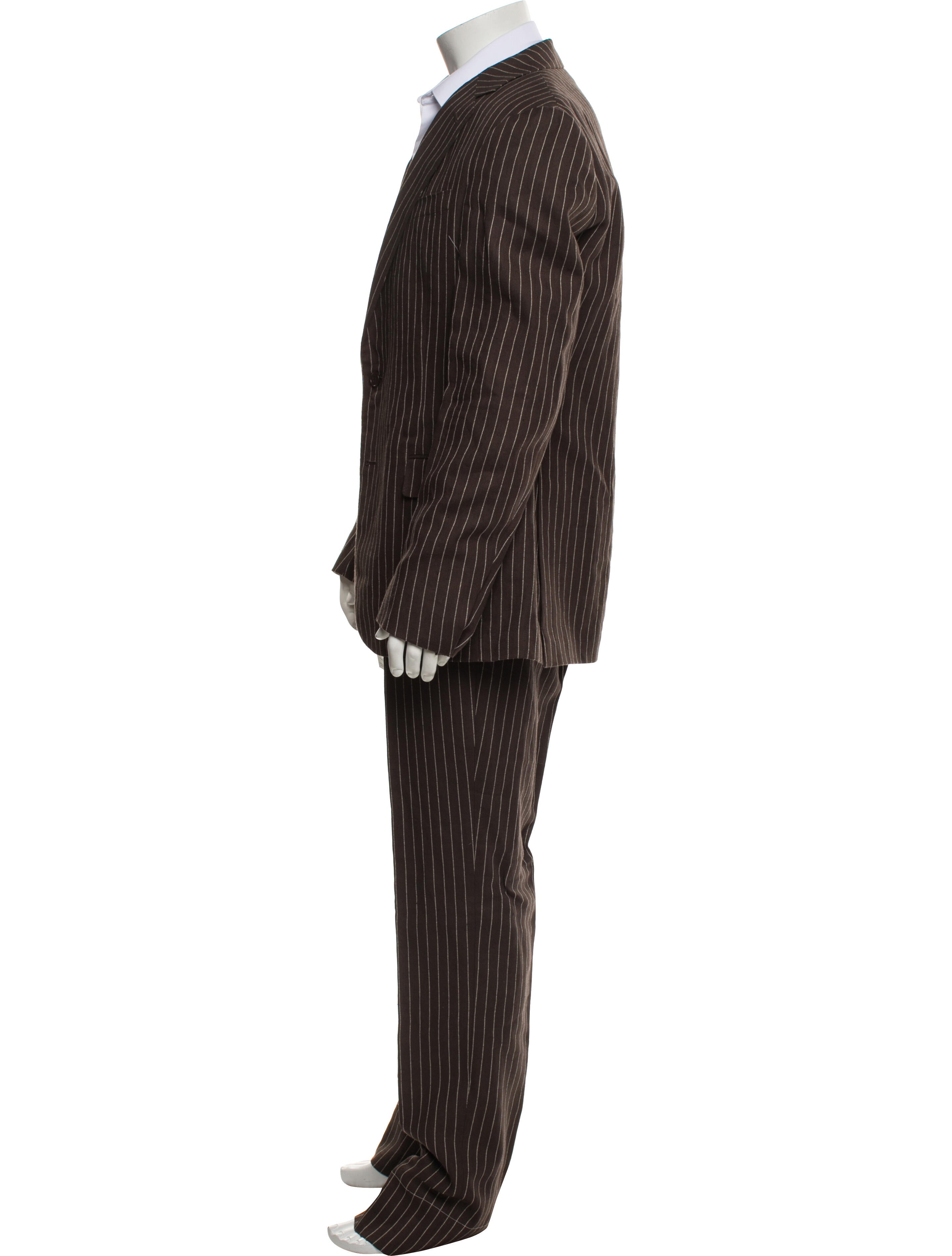 Ralph Lauren Purple Label Striped Two-Piece Suit w/ Tags