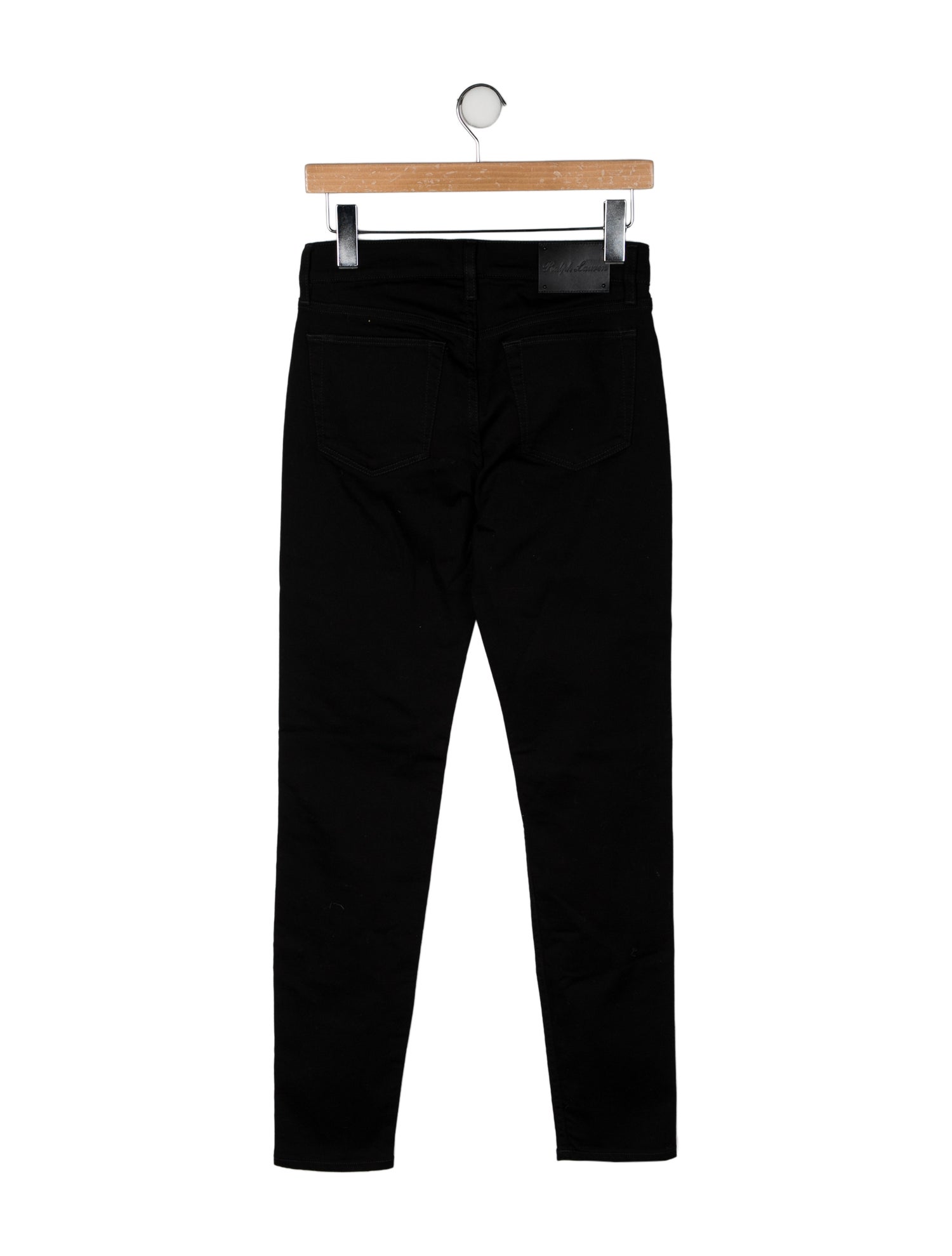 Ralph Lauren Purple Label Mid-Rise Skinny Leg Jeans