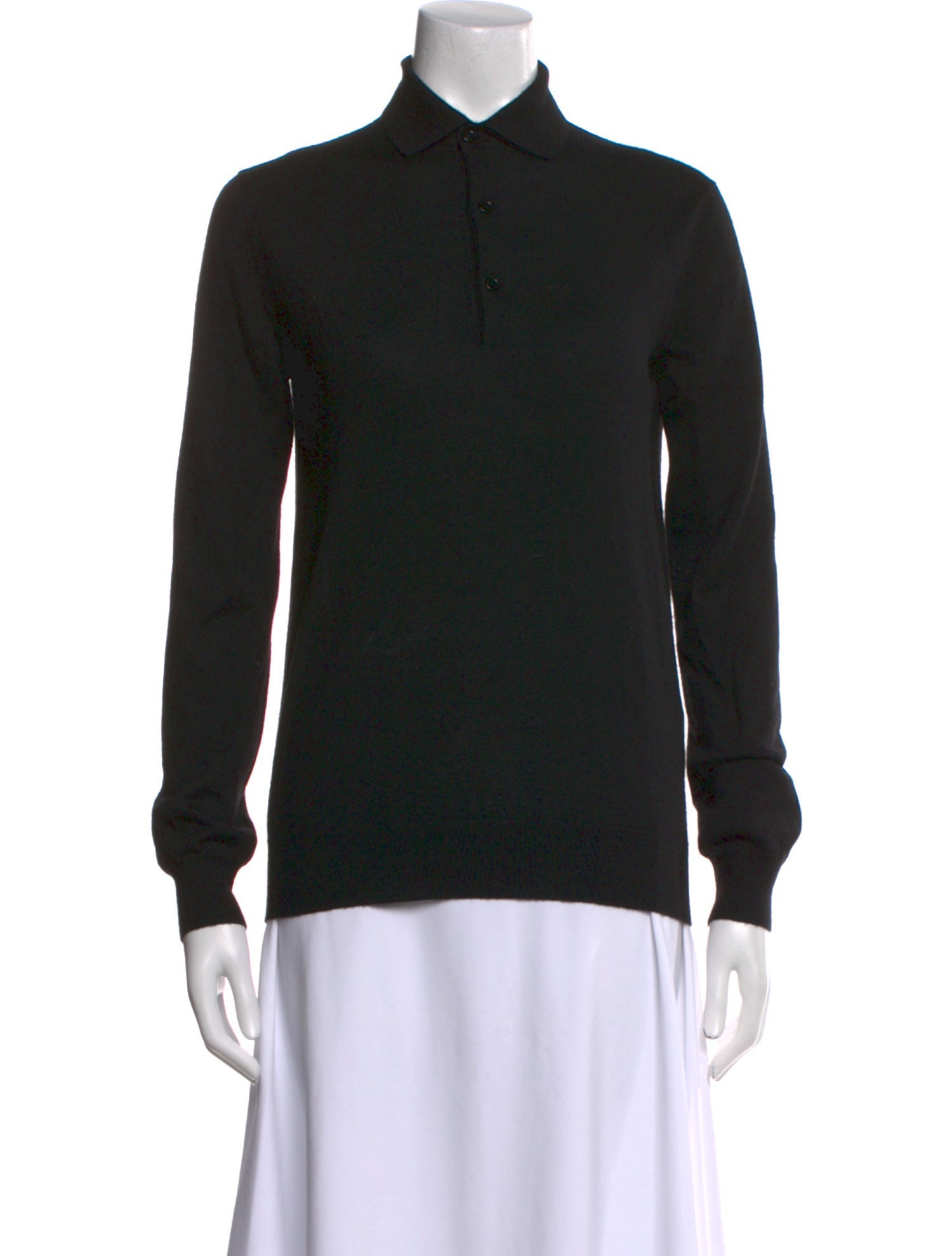 Ralph Lauren Purple Label Cashmere Long Sleeve Top