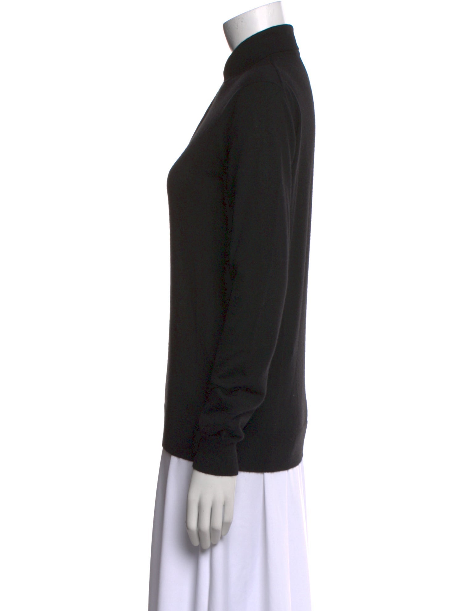 Ralph Lauren Purple Label Cashmere Long Sleeve Top