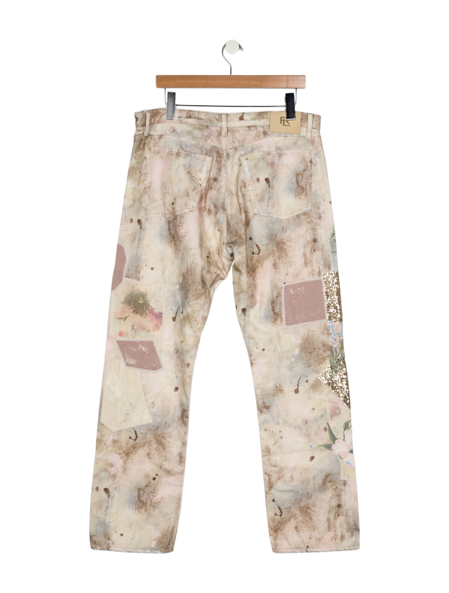 Ralph Lauren Purple Label Mid-Rise Straight Leg Jeans w/ Tags