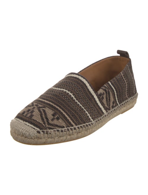 Ralph Lauren Purple Label Canvas Printed Espadrilles