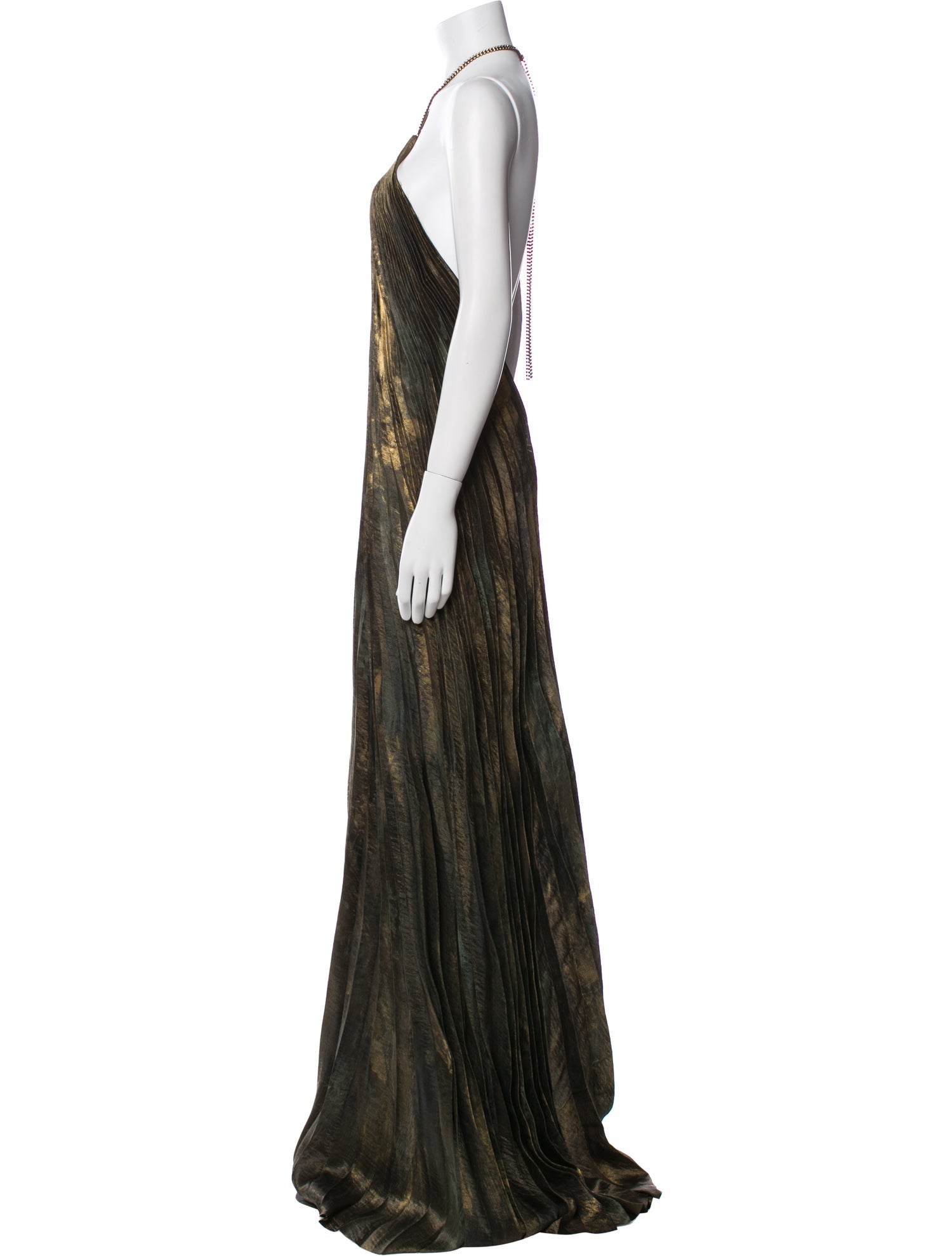 Ralph Lauren Purple Label Halterneck Long Dress