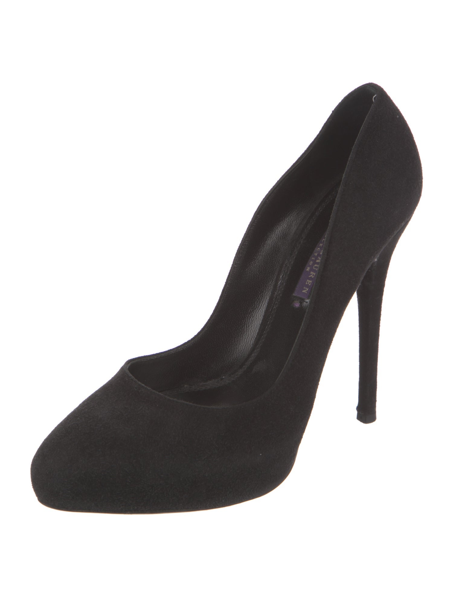 Ralph Lauren Purple Label Suede Pumps