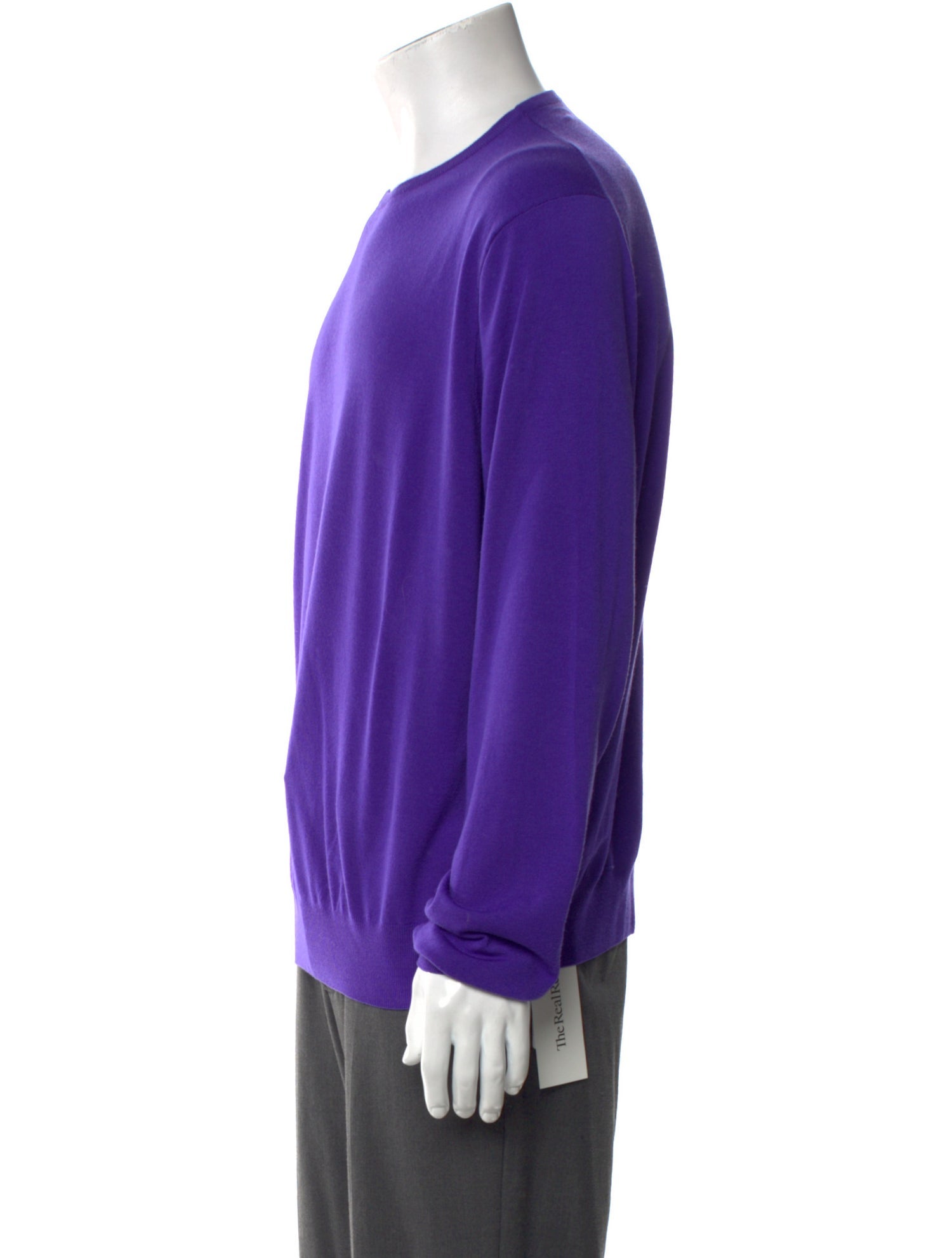 Ralph Lauren Purple Label Wool Crew Neck Pullover