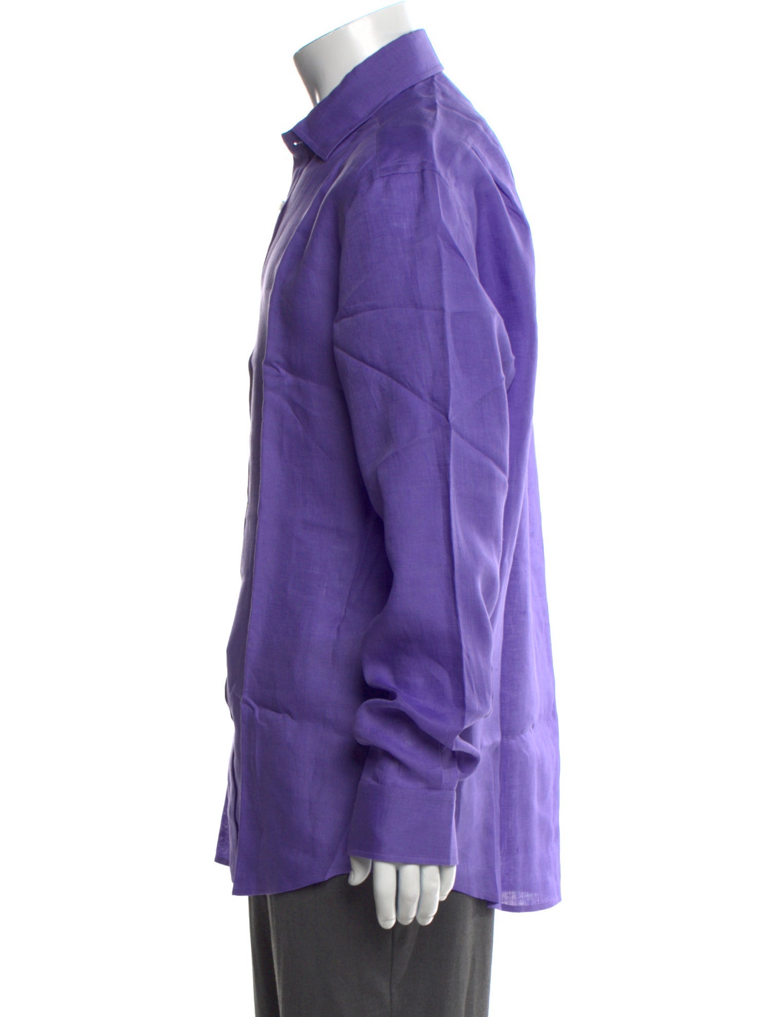 Ralph Lauren Purple Label Linen Long Sleeve Dress Shirt w/ Tags