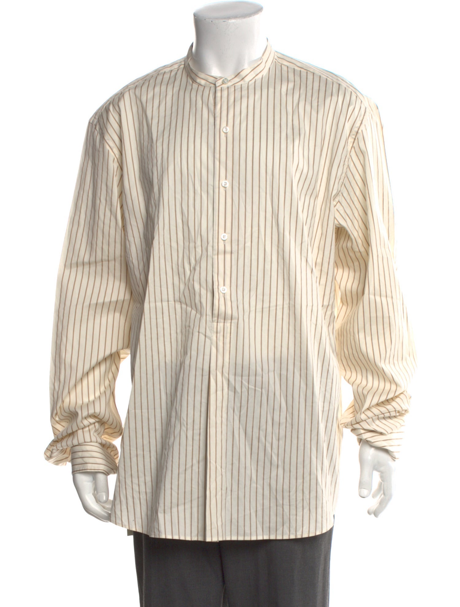 Ralph Lauren Purple Label Striped Long Sleeve Shirt