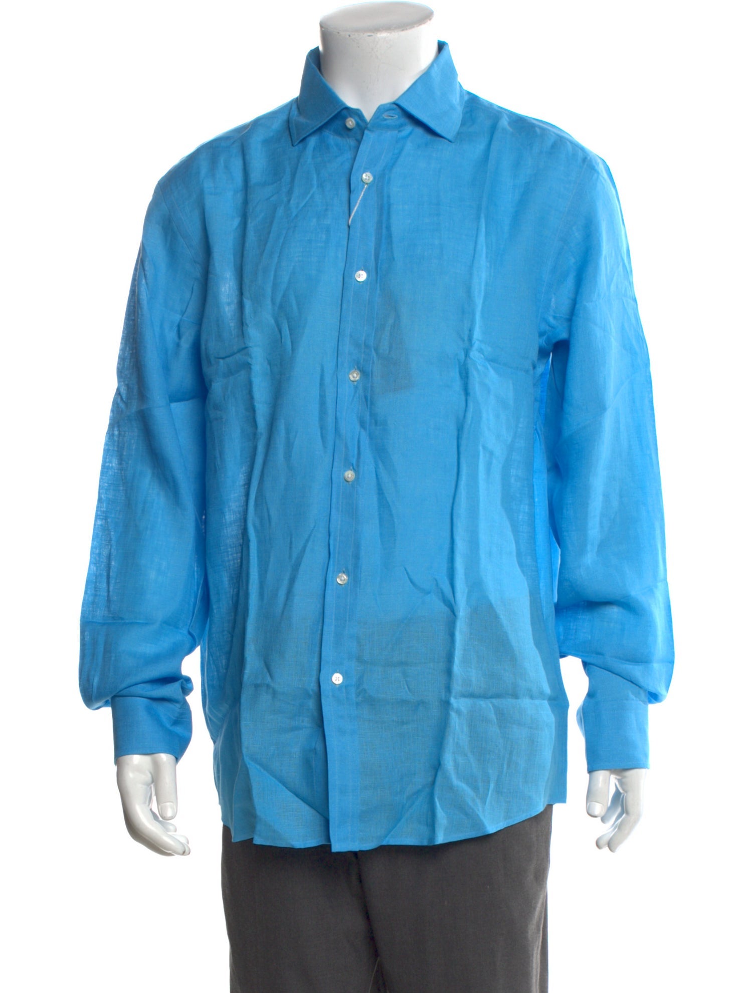 Ralph Lauren Purple Label Linen Long Sleeve Dress Shirt w/ Tags