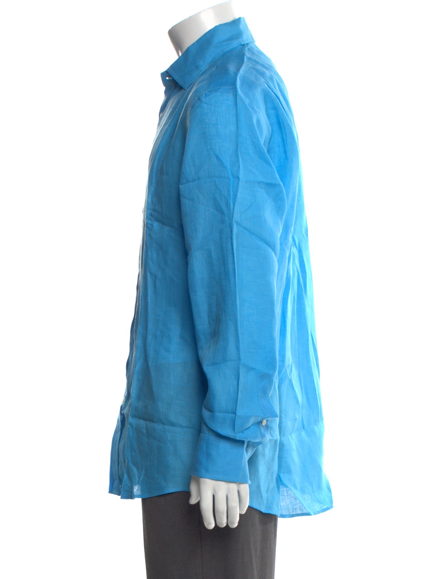 Ralph Lauren Purple Label Linen Long Sleeve Dress Shirt w/ Tags