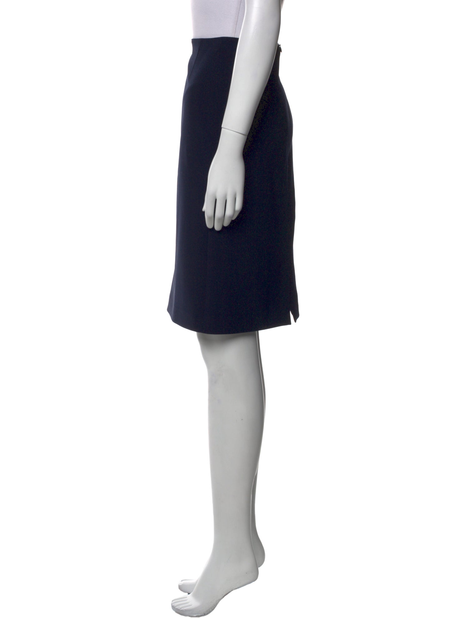 Ralph Lauren Purple Label Wool Knee-Length Skirt