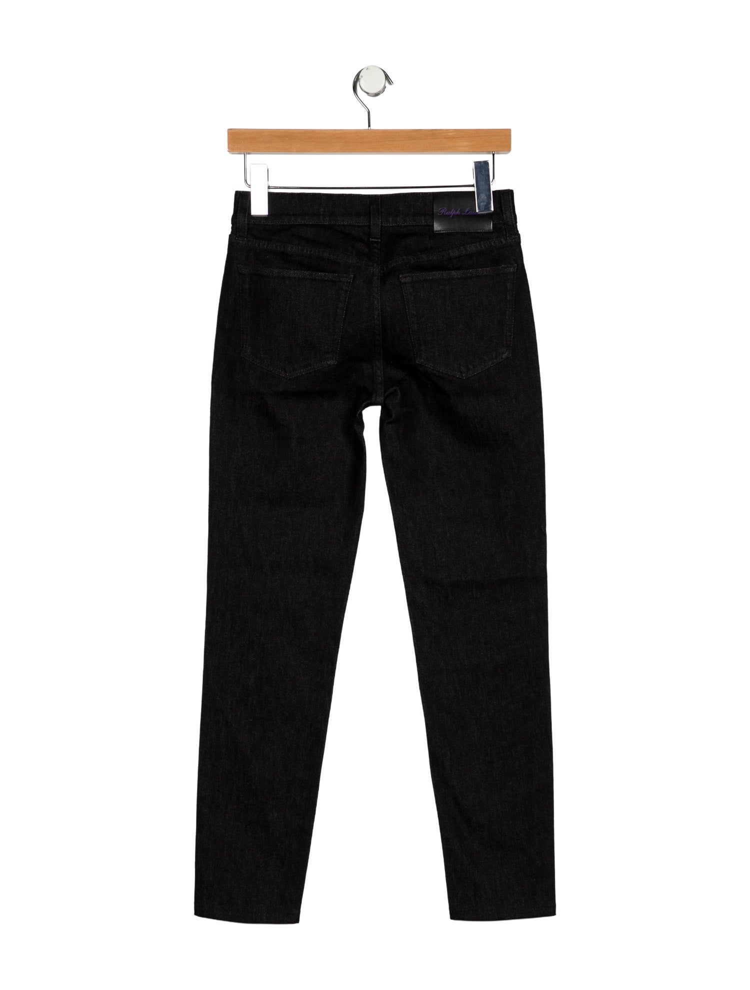 Ralph Lauren Purple Label Mid-Rise Skinny Leg Jeans