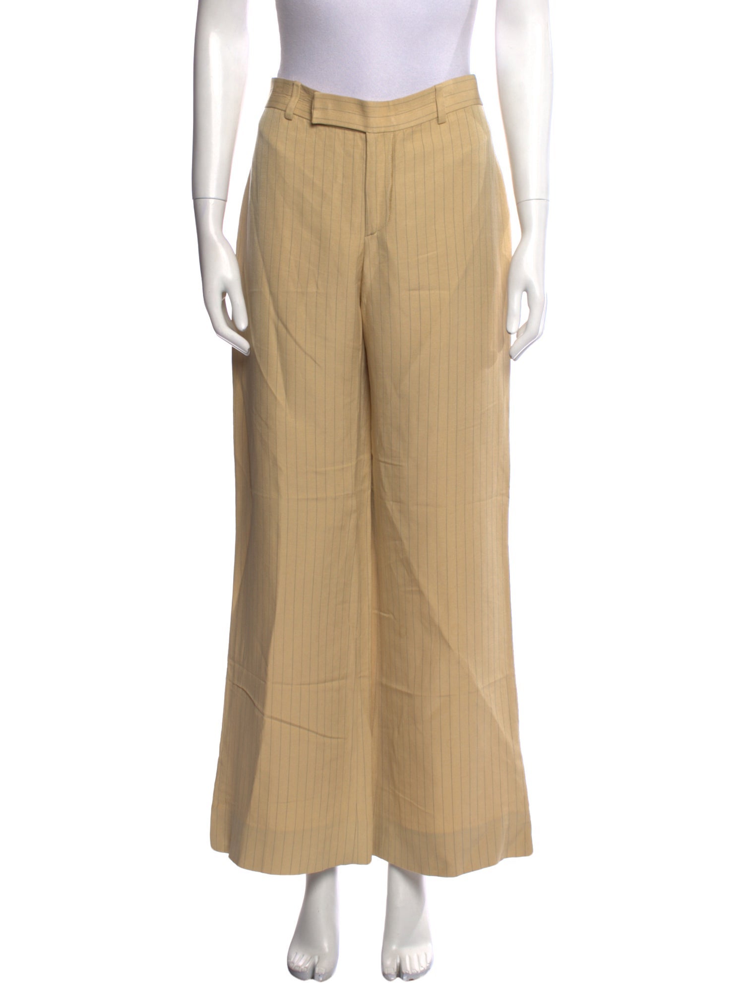 Ralph Lauren Purple Label Linen Wide Leg Pants