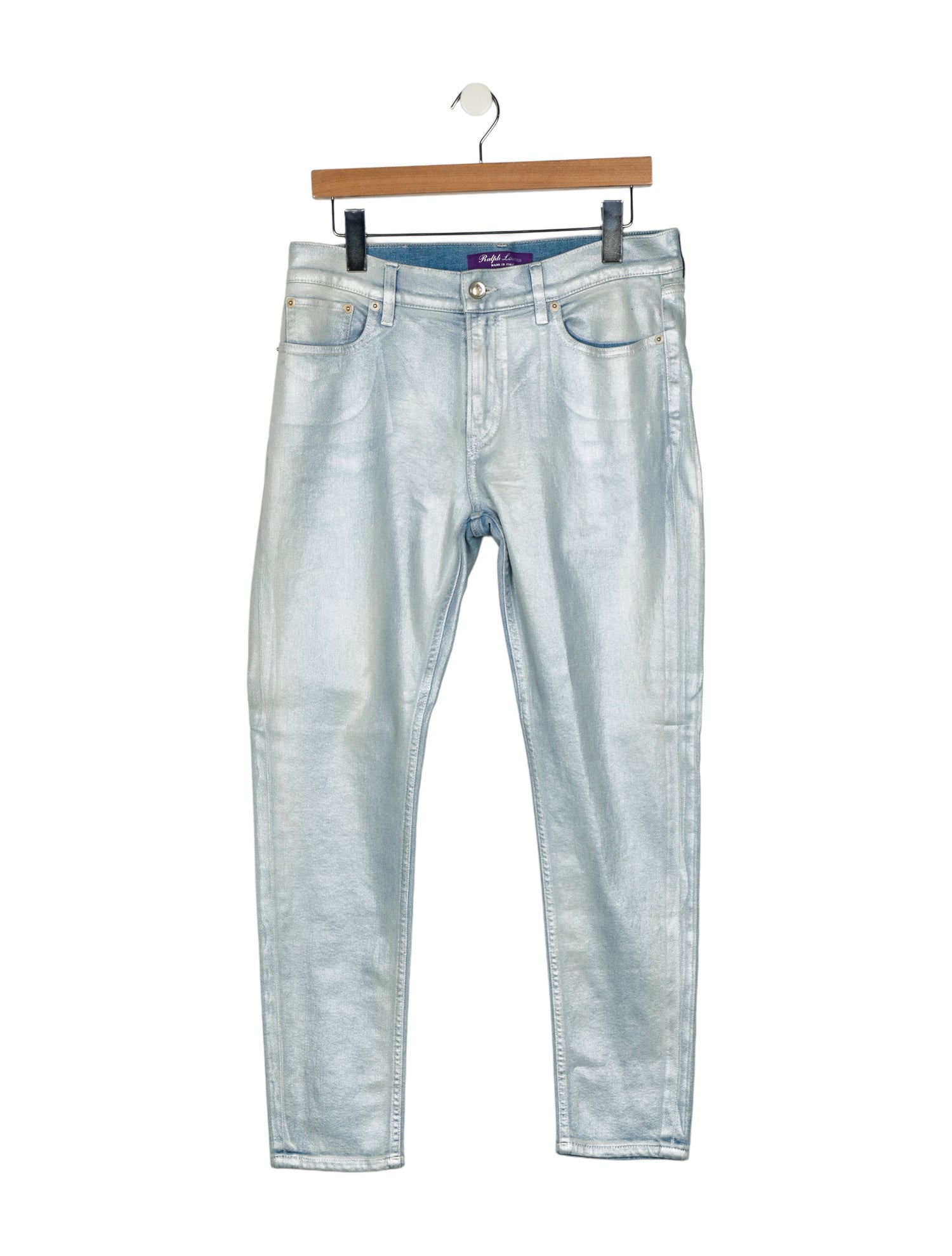 Ralph Lauren Purple Label Mid-Rise Straight Leg Jeans w/ Tags