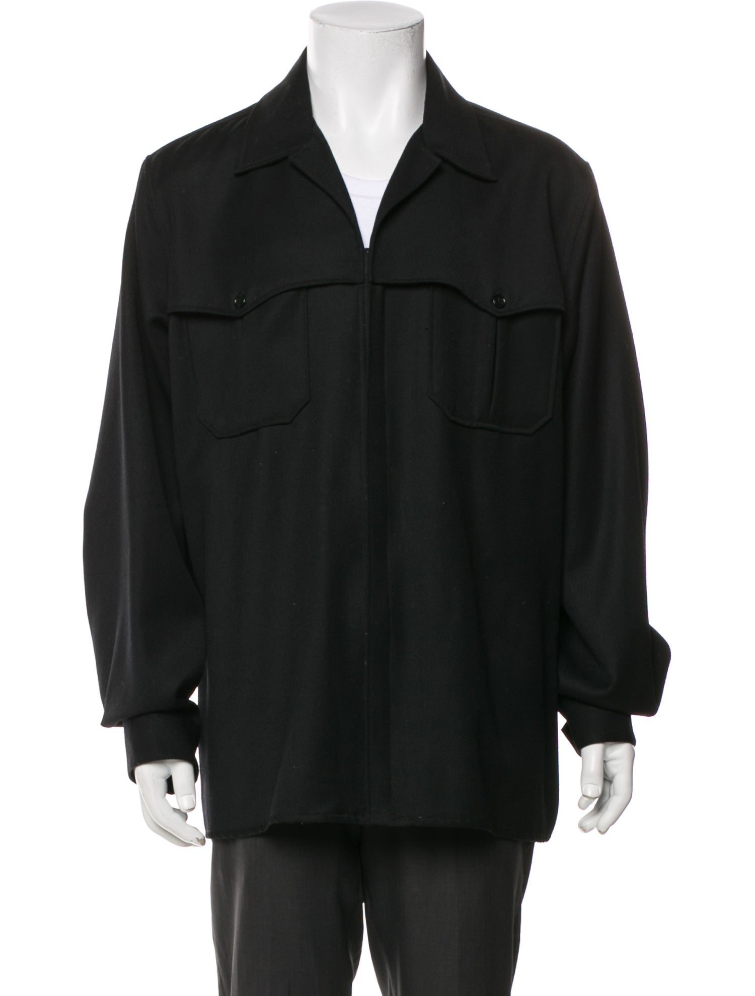 Ralph Lauren Purple Label Wool Utility Jacket