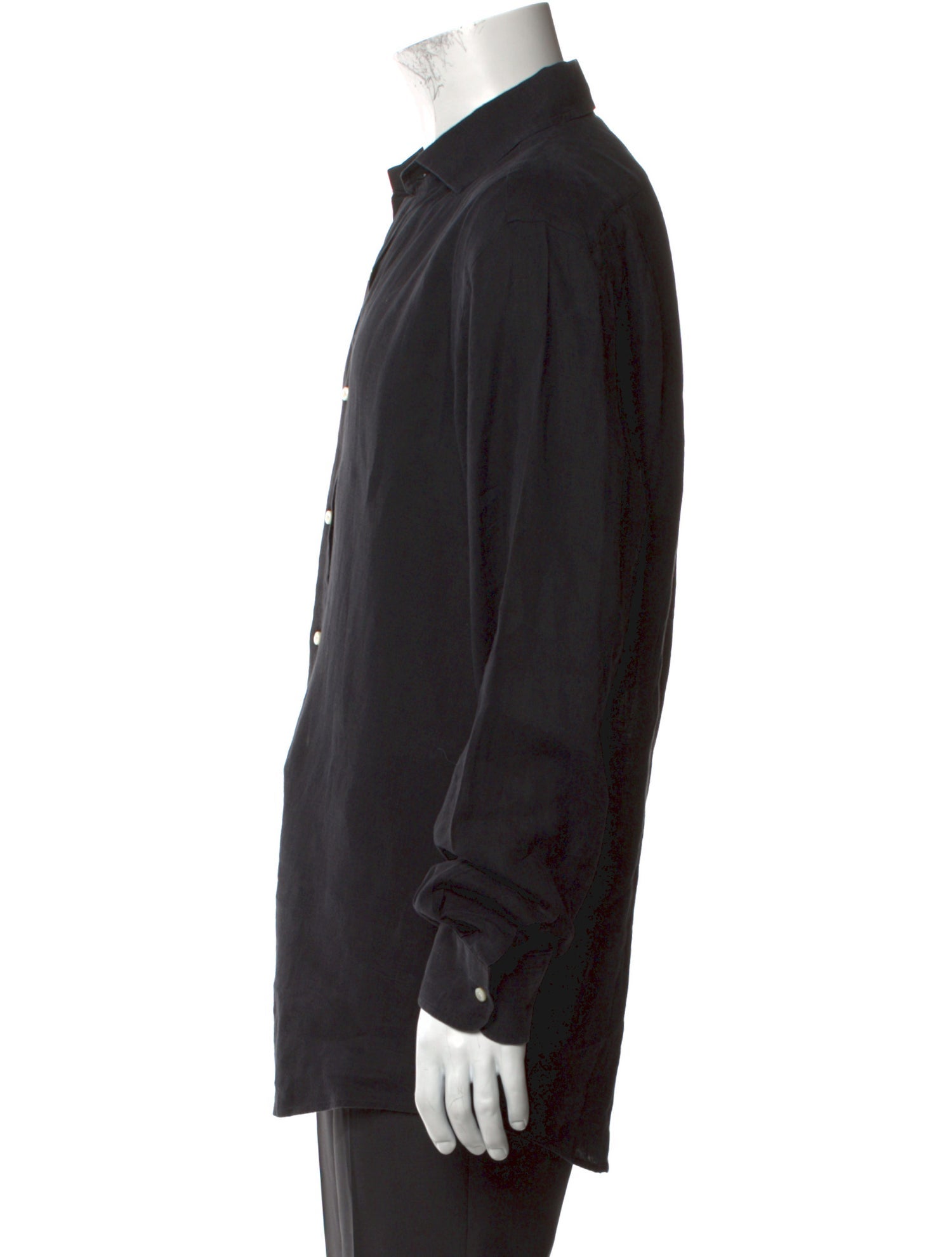 Ralph Lauren Purple Label Linen Long Sleeve Shirt