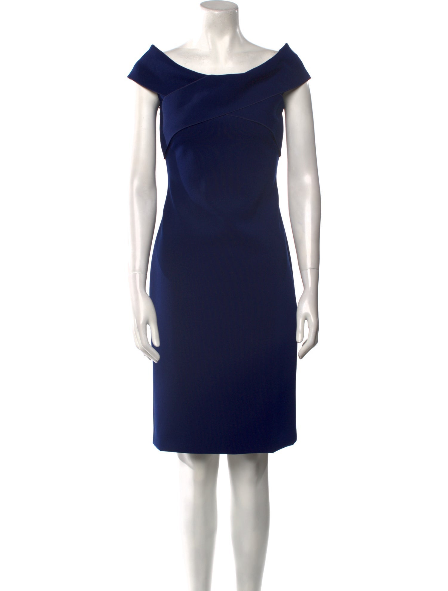 Ralph Lauren Purple Label Bateau Neckline Knee-Length Dress w/ Tags