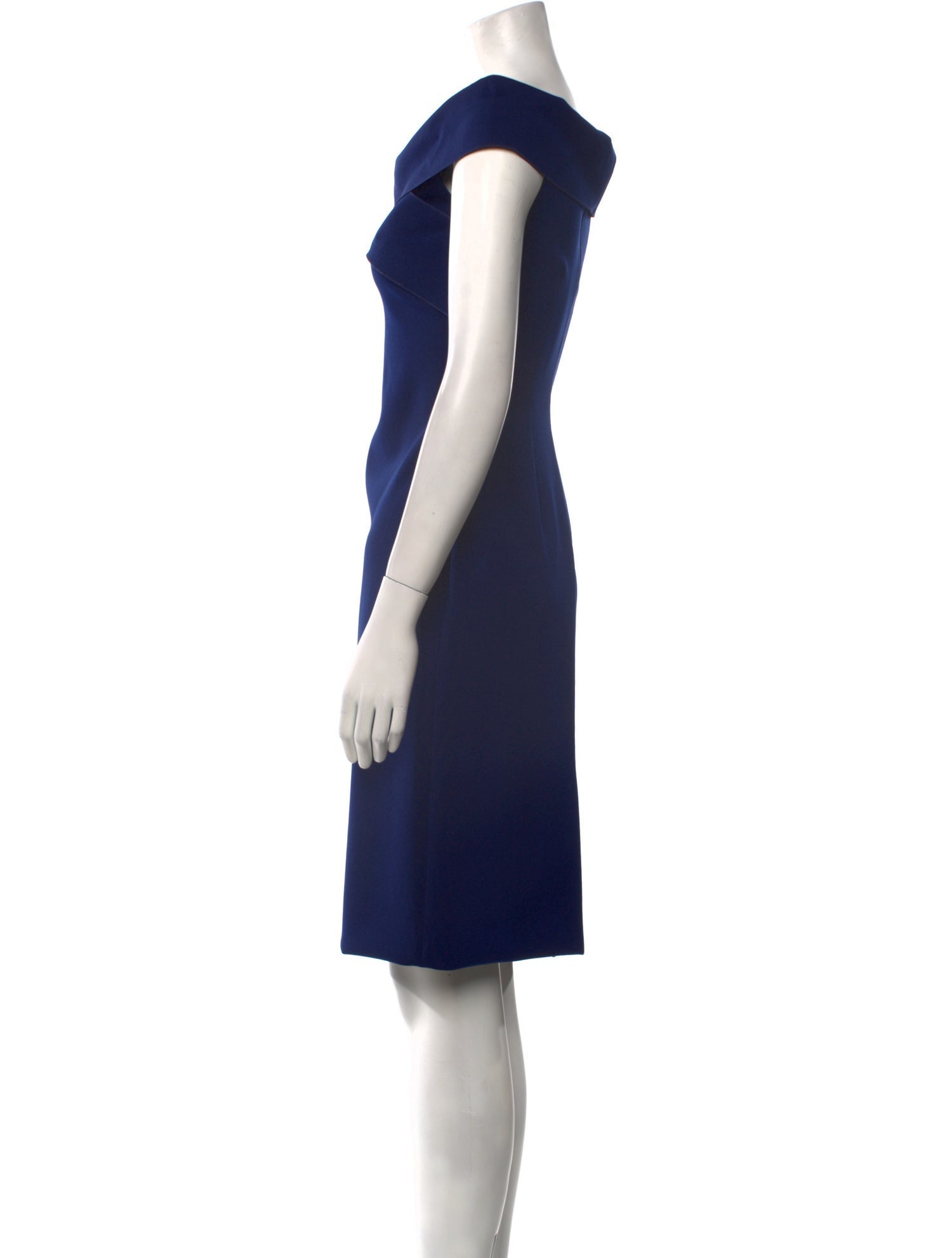 Ralph Lauren Purple Label Bateau Neckline Knee-Length Dress w/ Tags