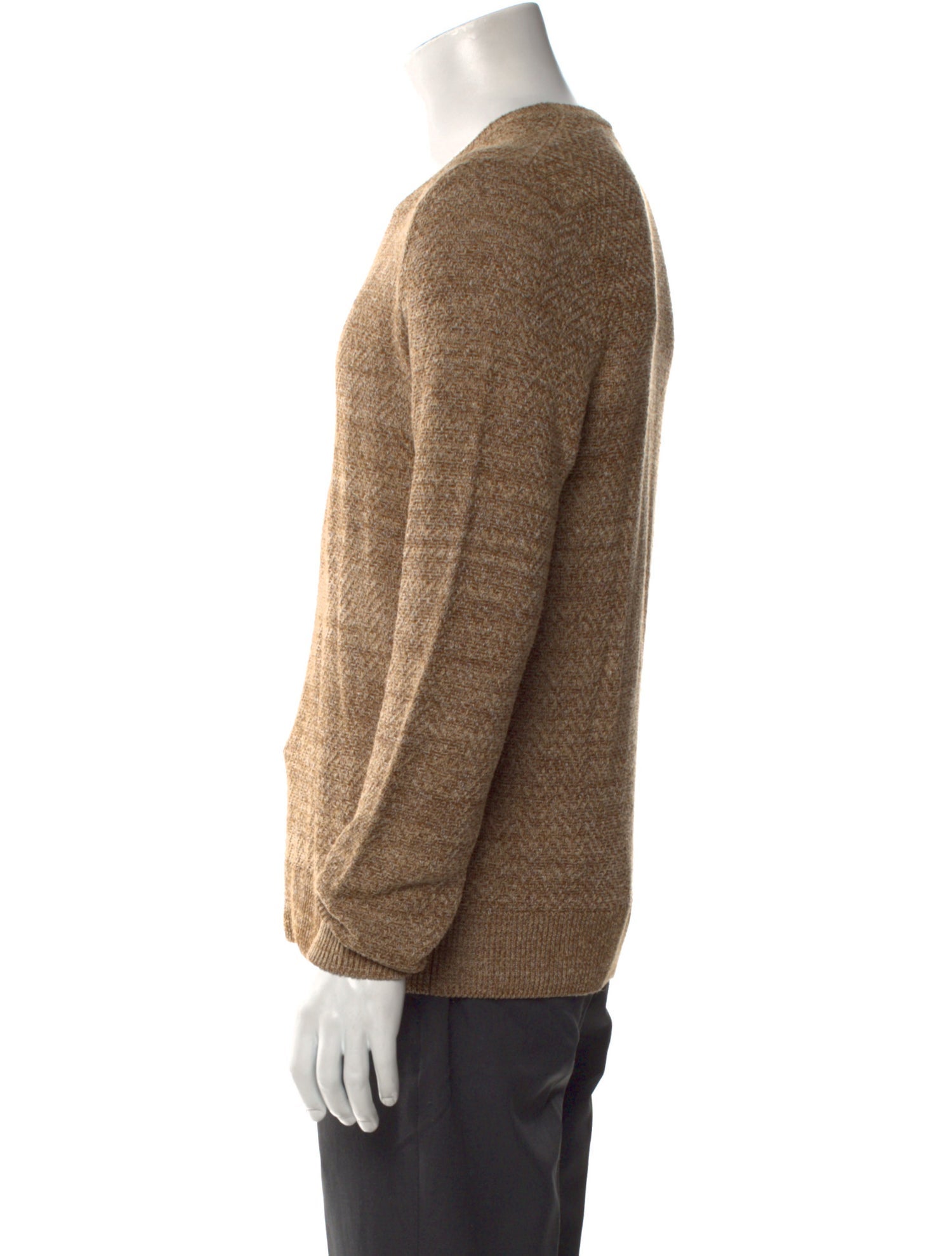 Ralph Lauren Purple Label Silk Crew Neck Pullover