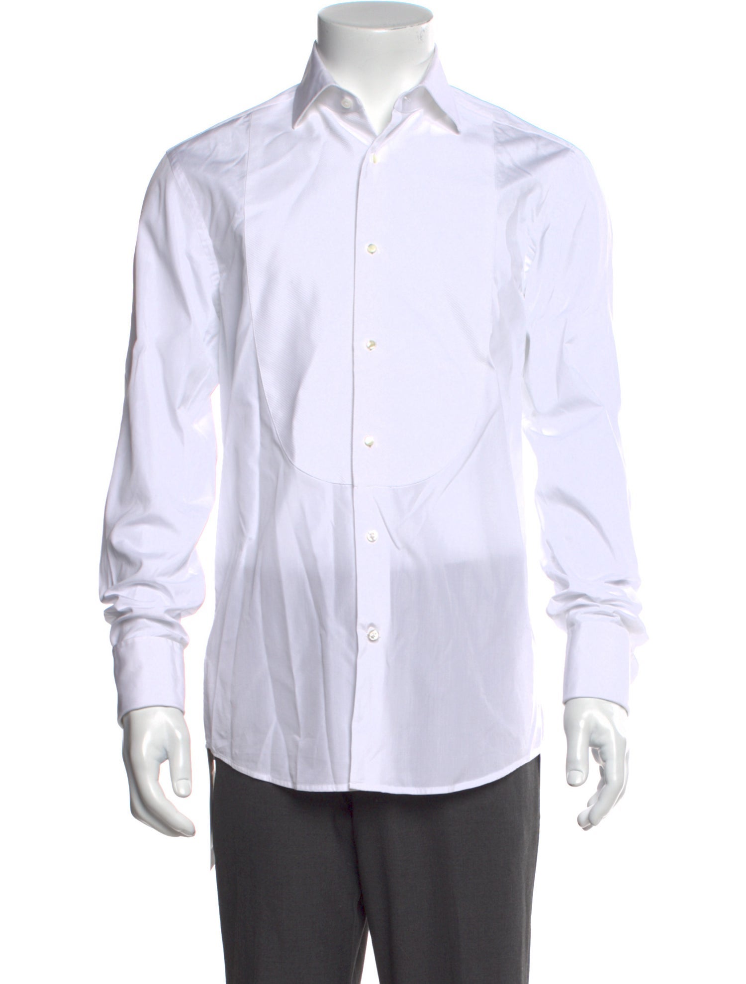 Ralph Lauren Purple Label Long Sleeve Tuxedo Shirt