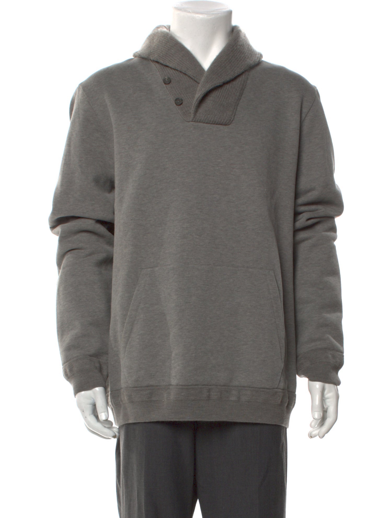 Ralph Lauren Purple Label Mock Neck Long Sleeve Polo Sweater