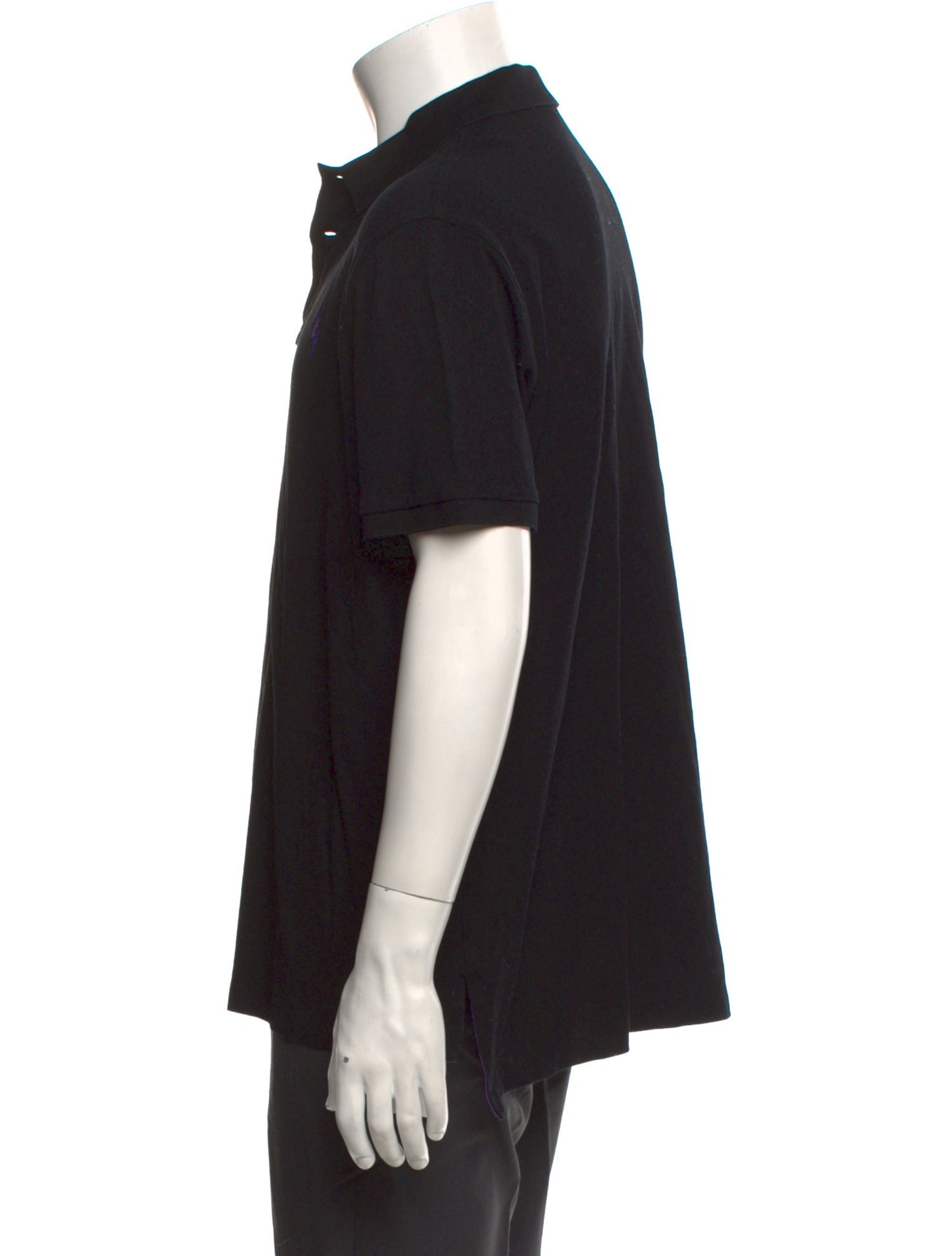 Ralph Lauren Purple Label Crew Neck Short Sleeve Polo Shirt