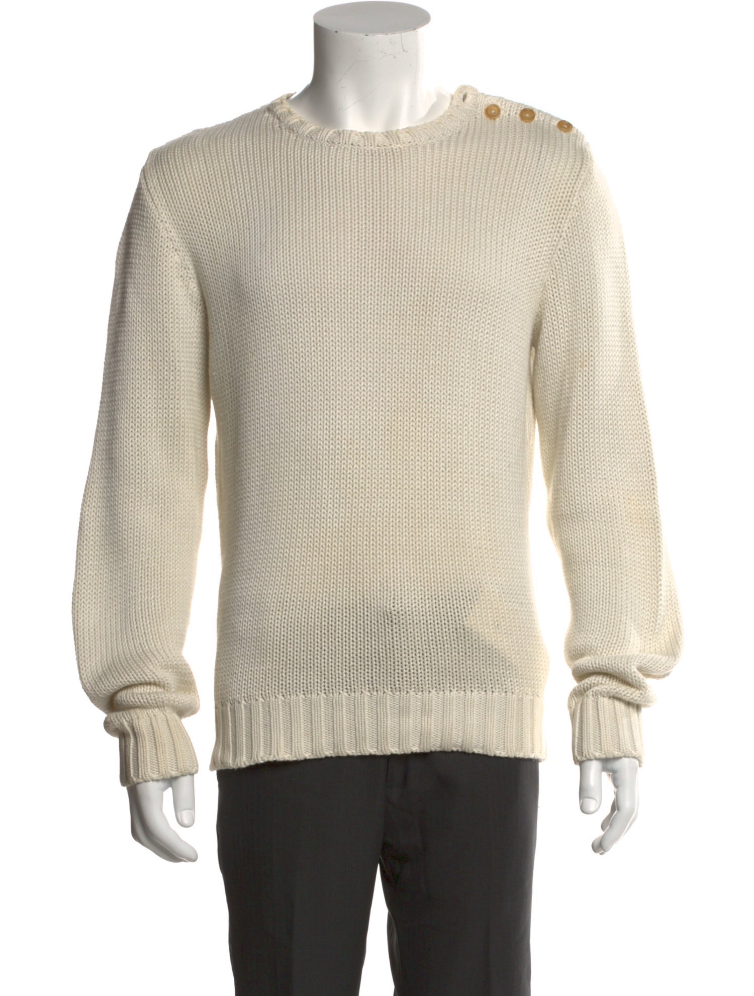 Ralph Lauren Purple Label Crew Neck Long Sleeve Pullover