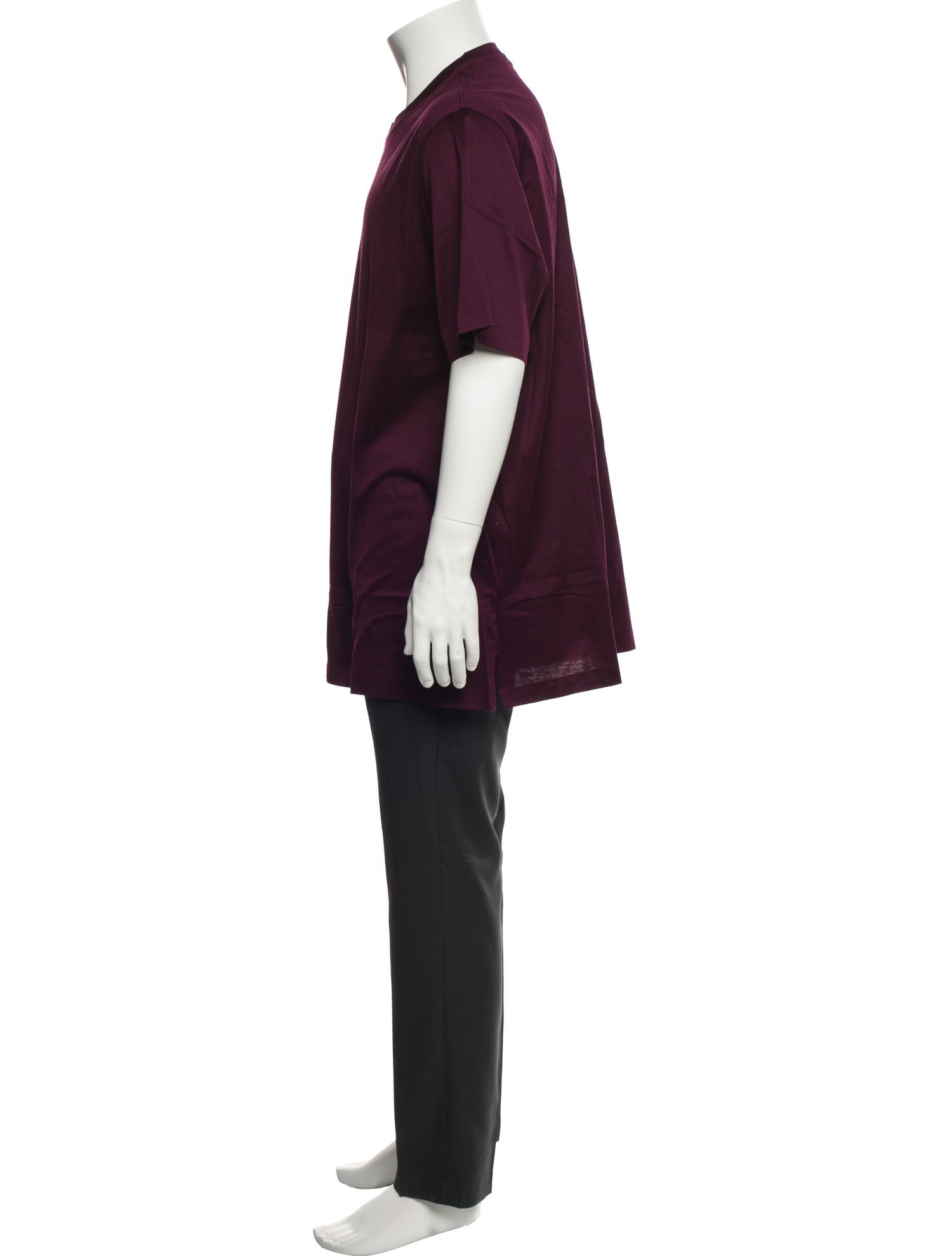 Ralph Lauren Purple Label Scoop Neck Short Sleeve T-Shirt