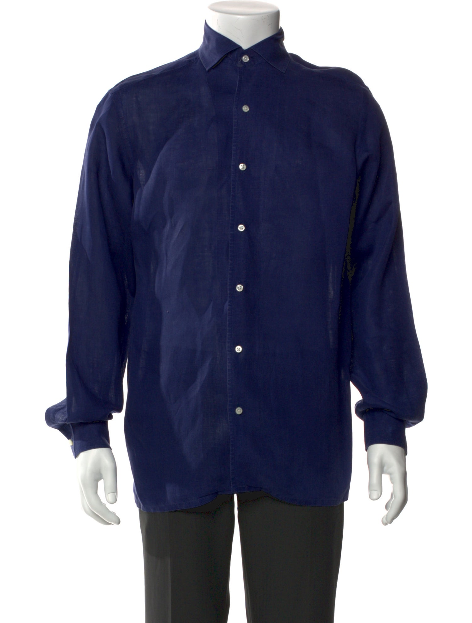 Ralph Lauren Purple Label Linen Long Sleeve Shirt