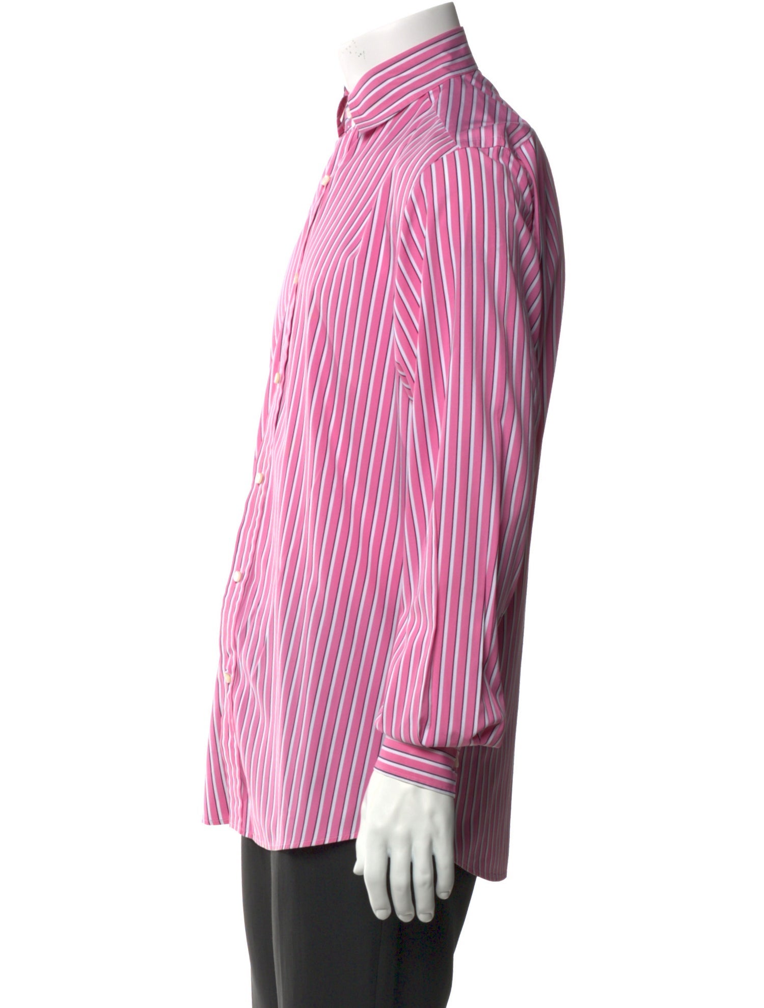 Ralph Lauren Purple Label Striped Long Sleeve Shirt