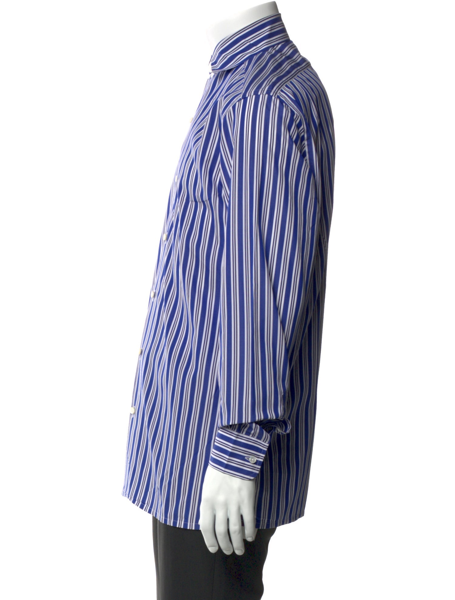 Ralph Lauren Purple Label Striped Long Sleeve Shirt