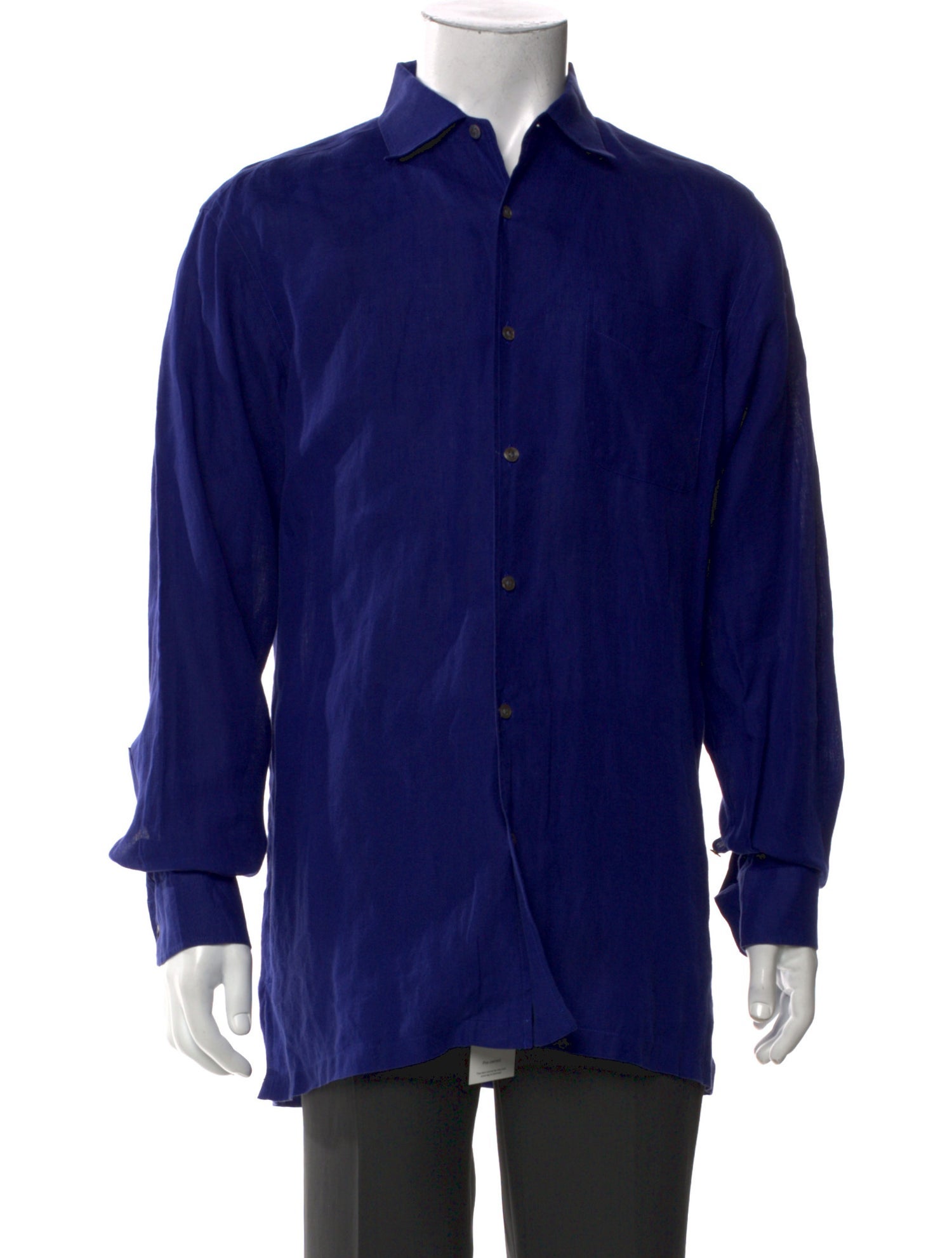 Ralph Lauren Purple Label Linen Long Sleeve Shirt