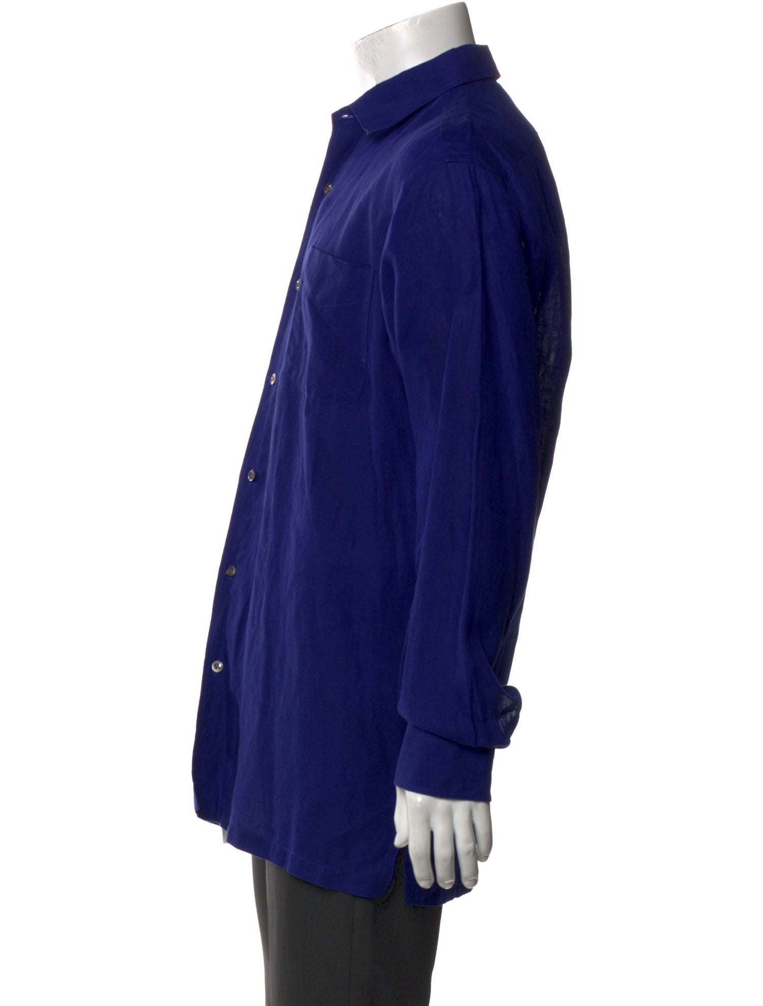 Ralph Lauren Purple Label Linen Long Sleeve Shirt