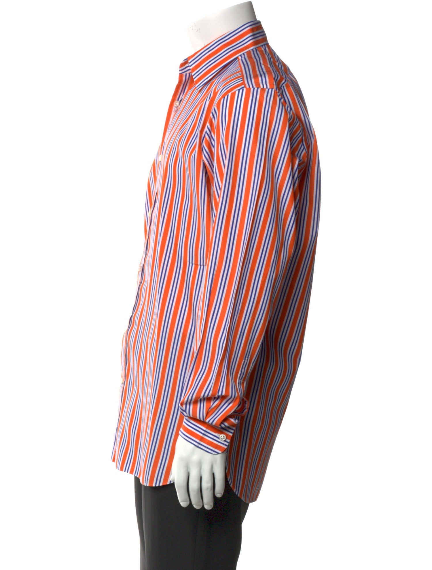Ralph Lauren Purple Label Striped Long Sleeve Shirt